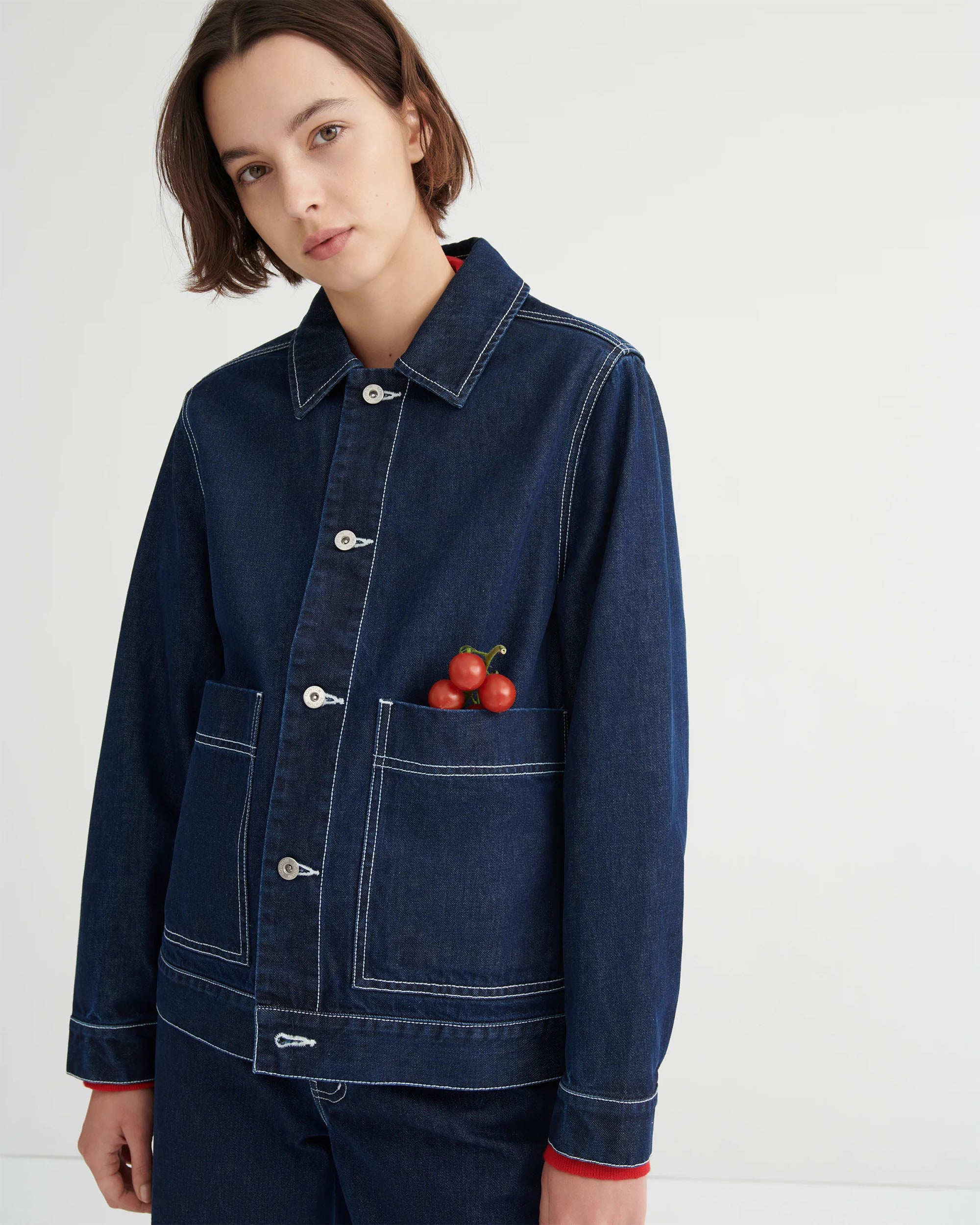 Worker Jacket - Indigo Denim