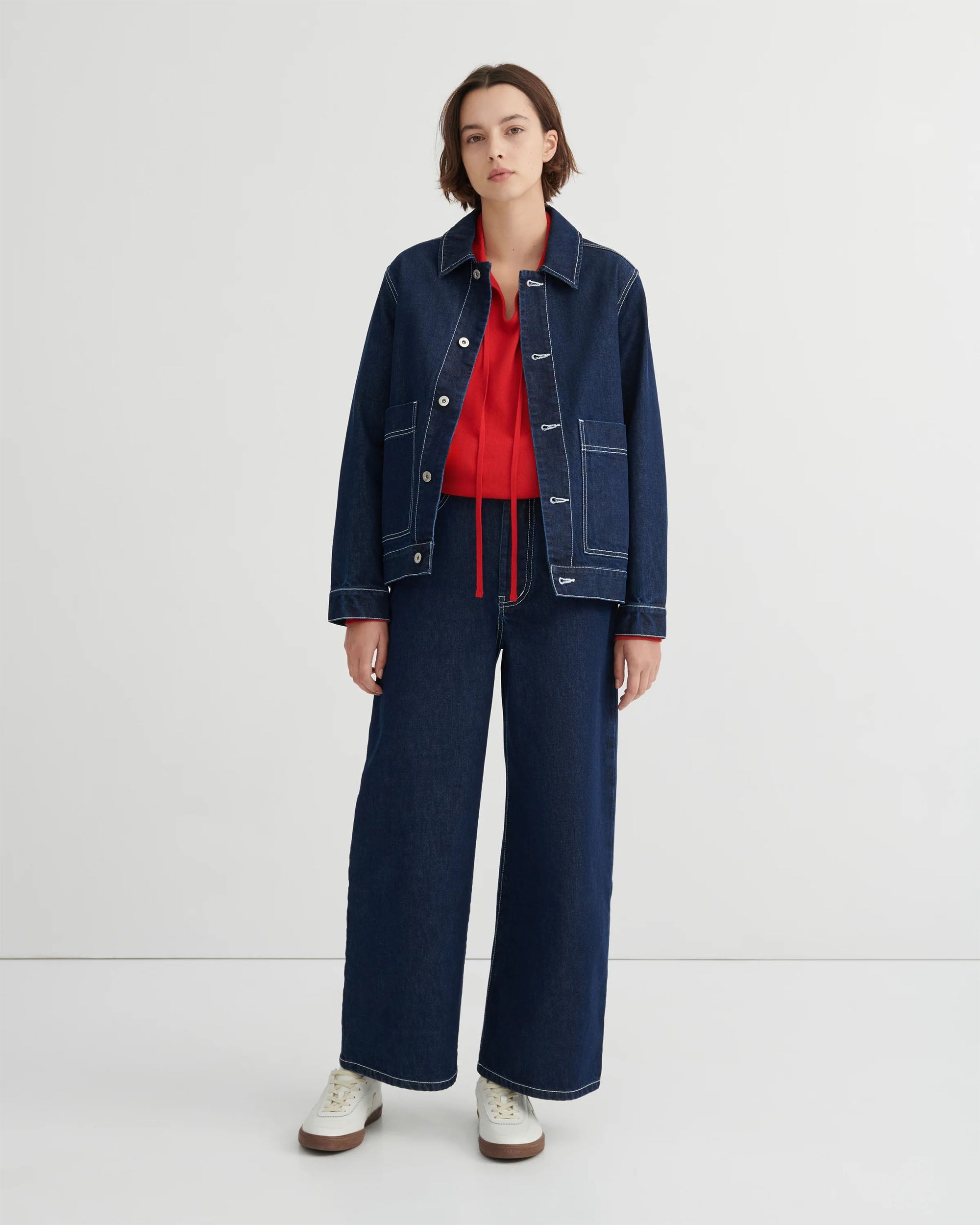 Worker Jacket - Indigo Denim