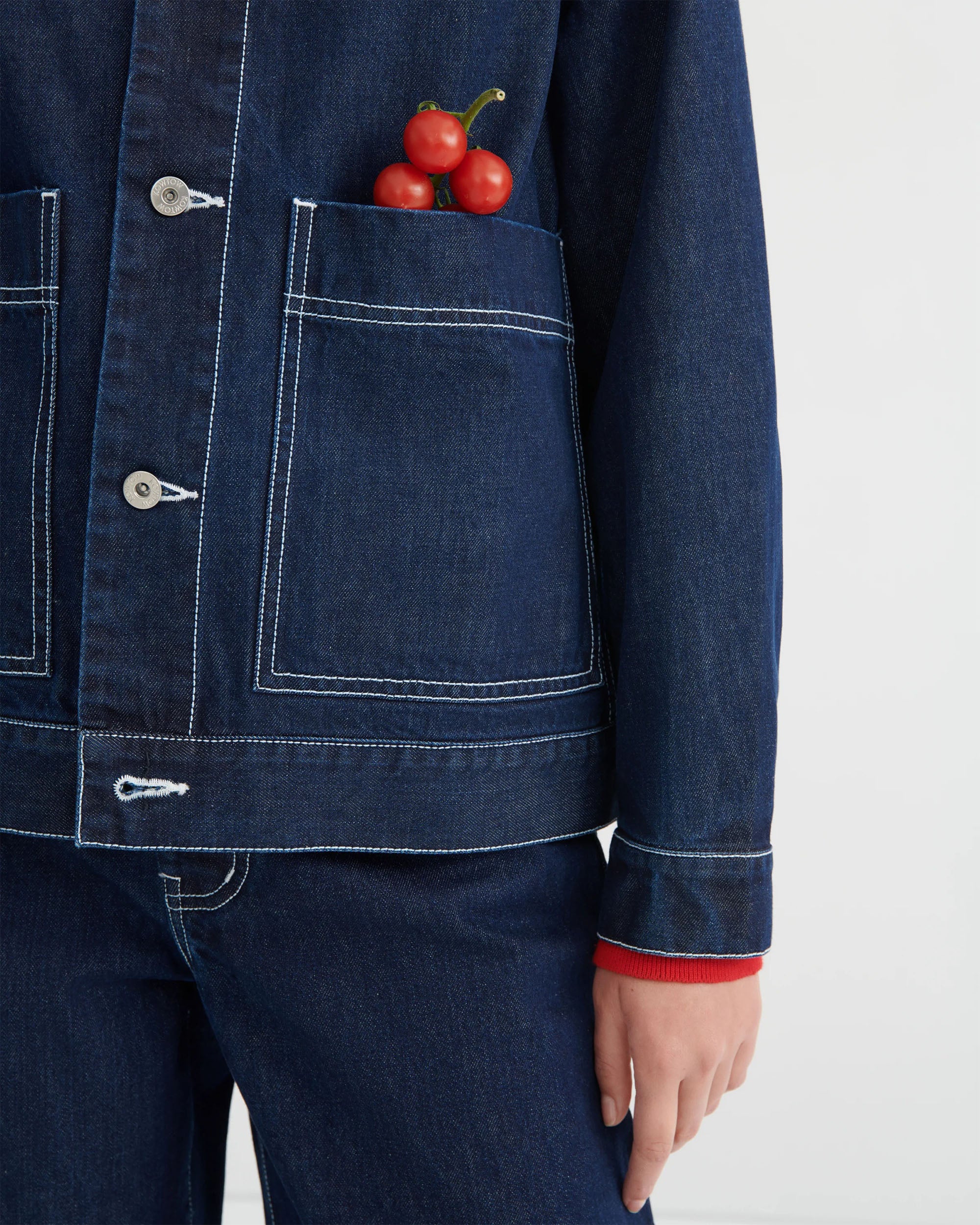 Worker Jacket - Indigo Denim
