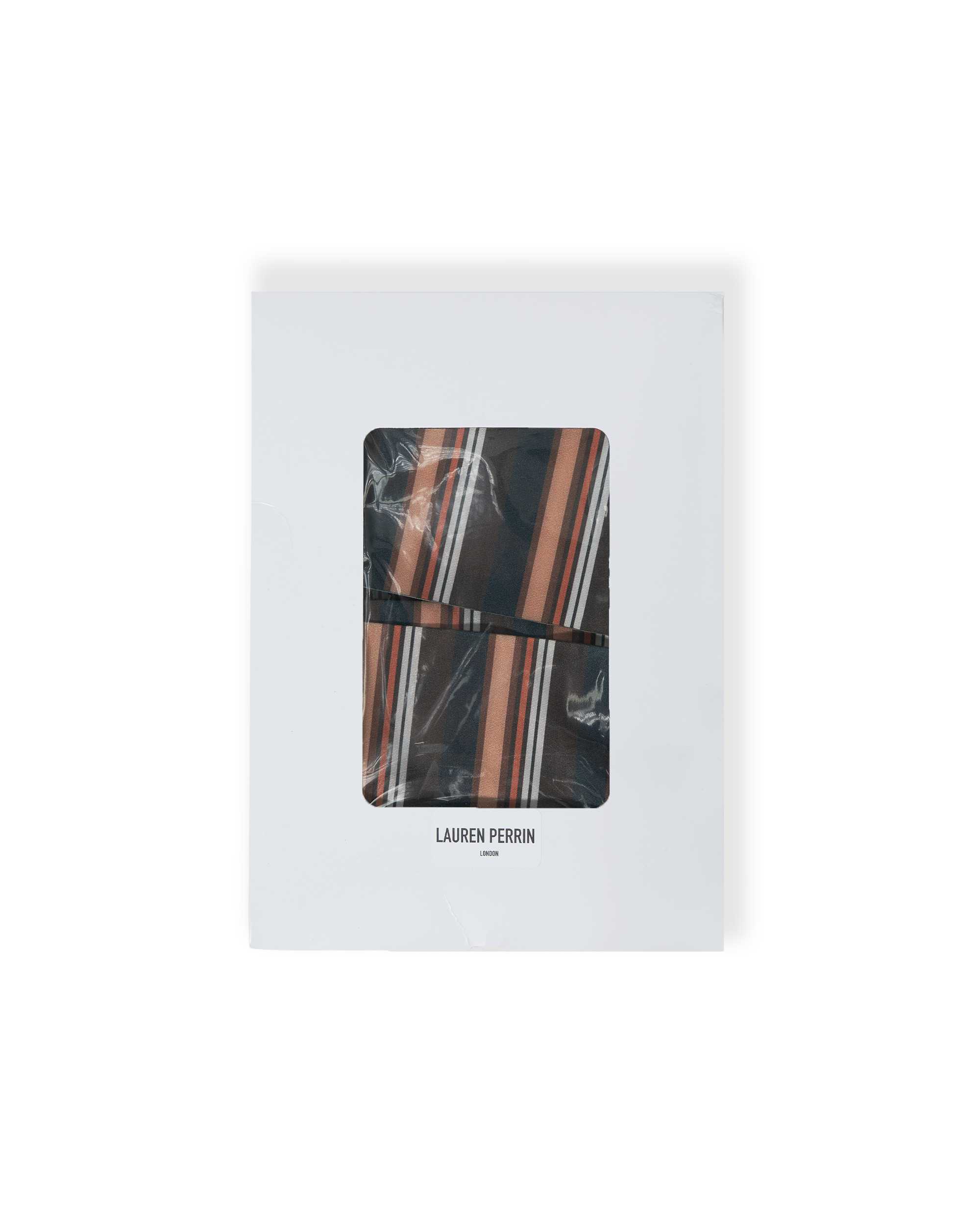 Brown Stripe Tights - Brown