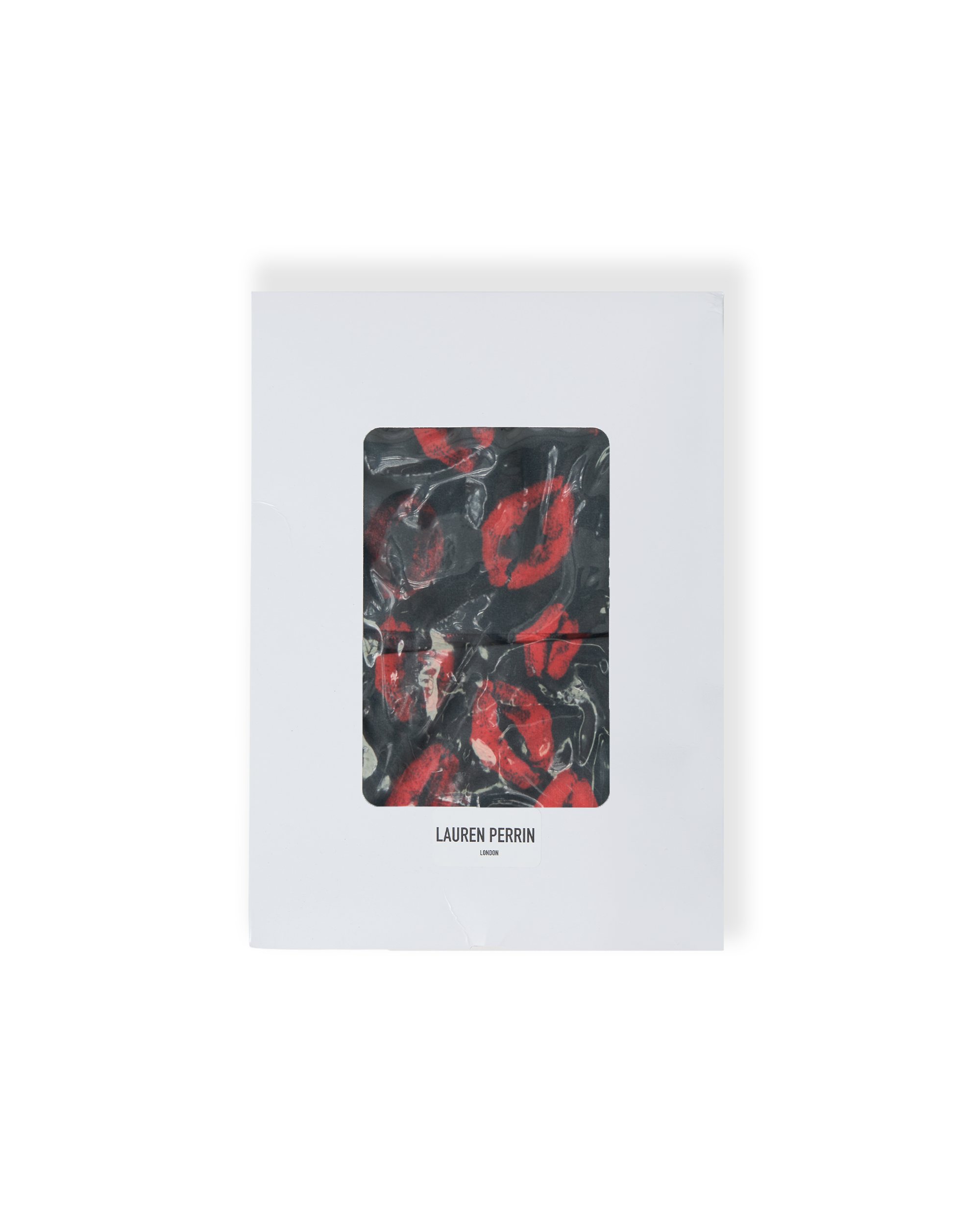 Kisses Tights - Black / Red