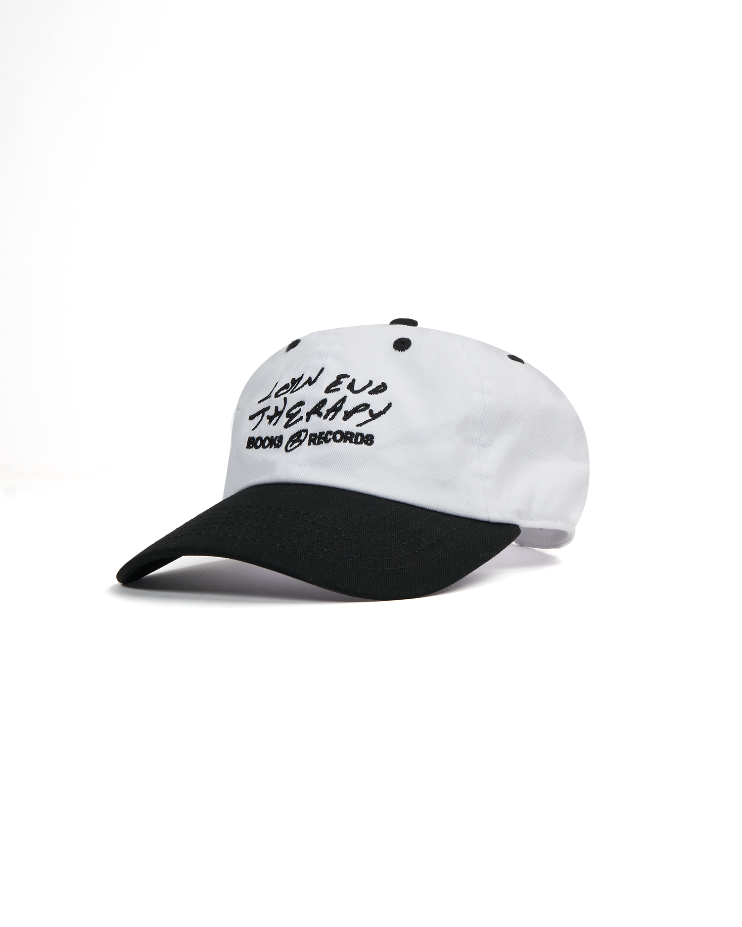 Stewart Armstrong Logo 6 Panel Cap - White / Black