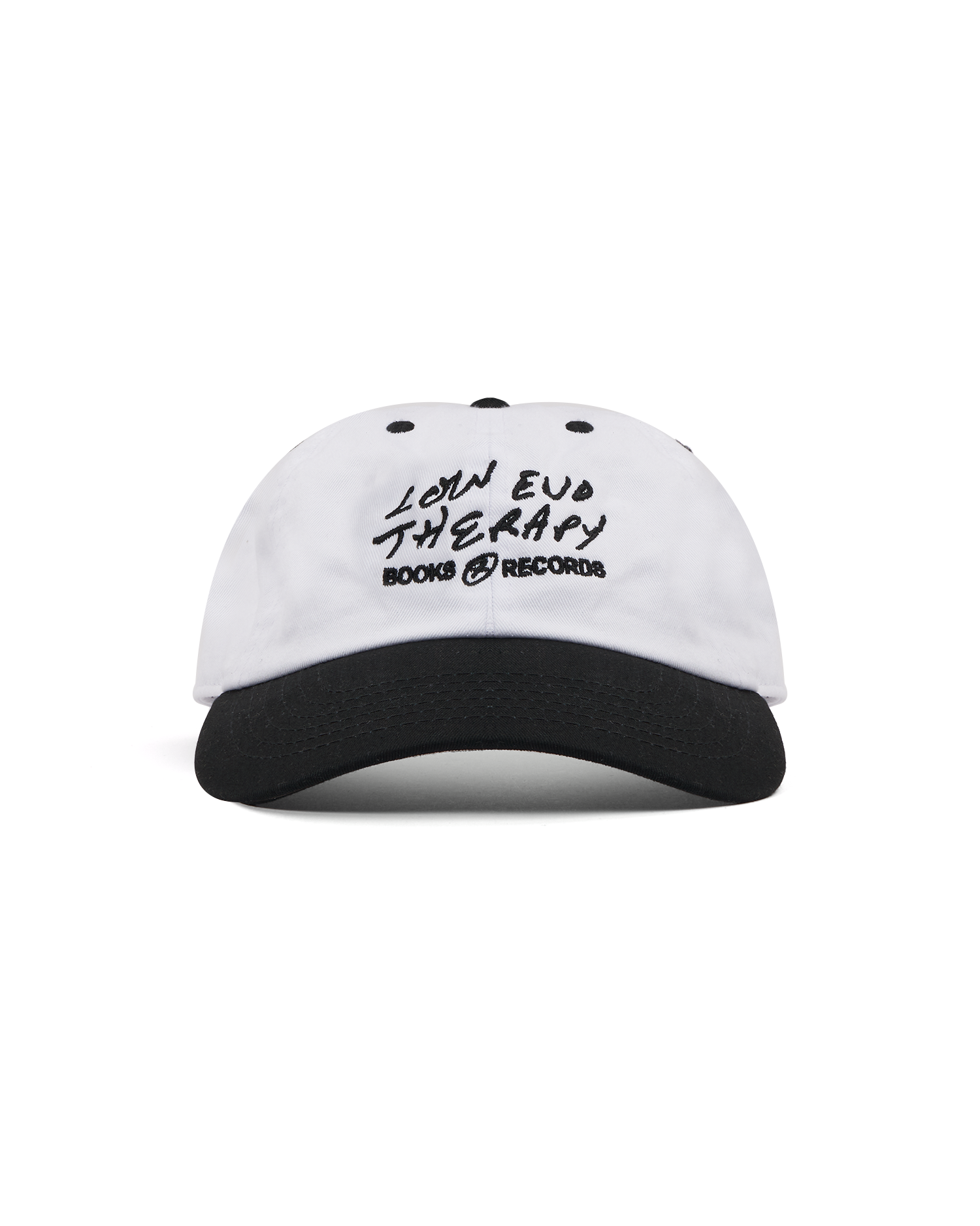 Stewart Armstrong Logo 6 Panel Cap - White / Black