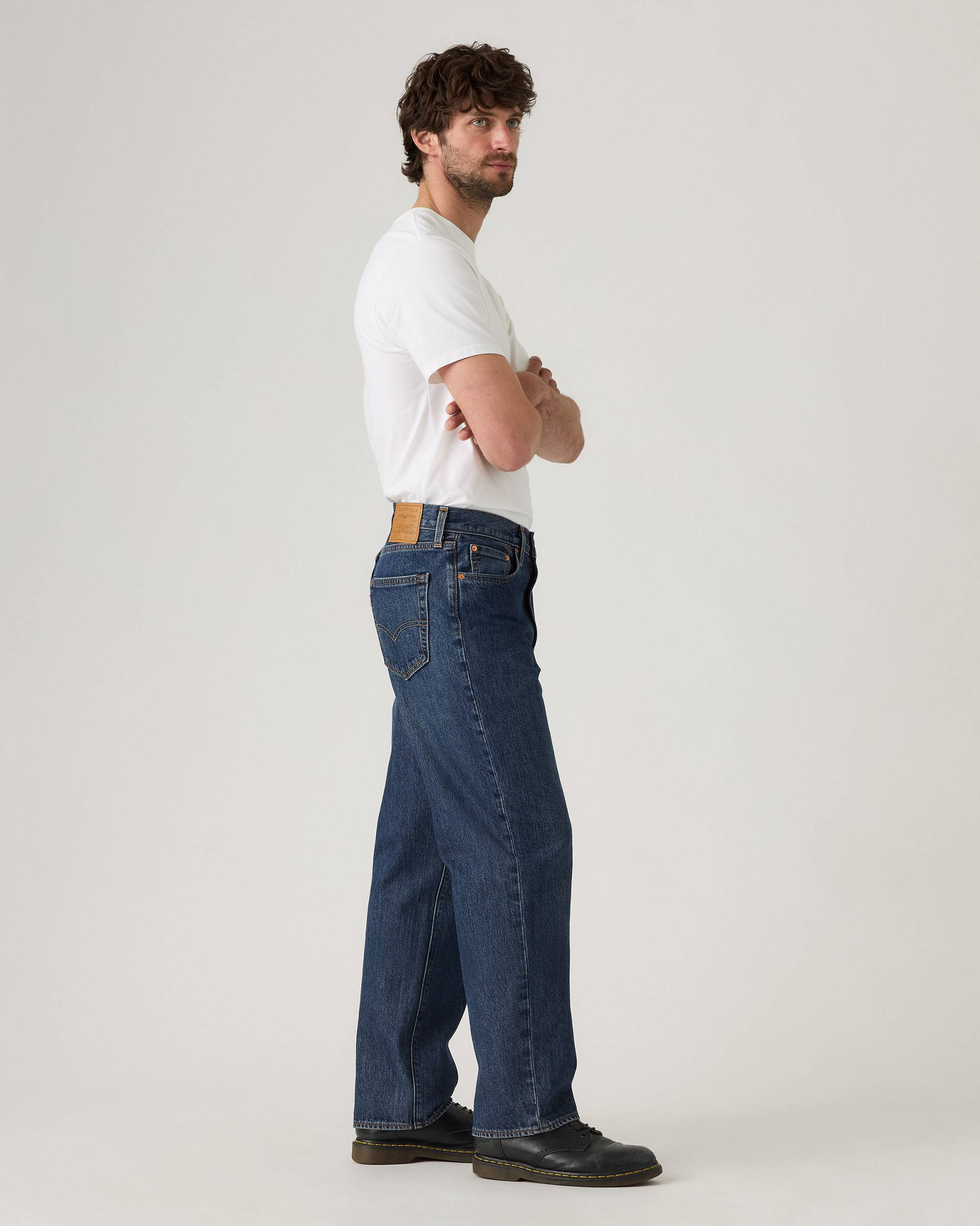 568 Loose Straight Jeans - Check The Score