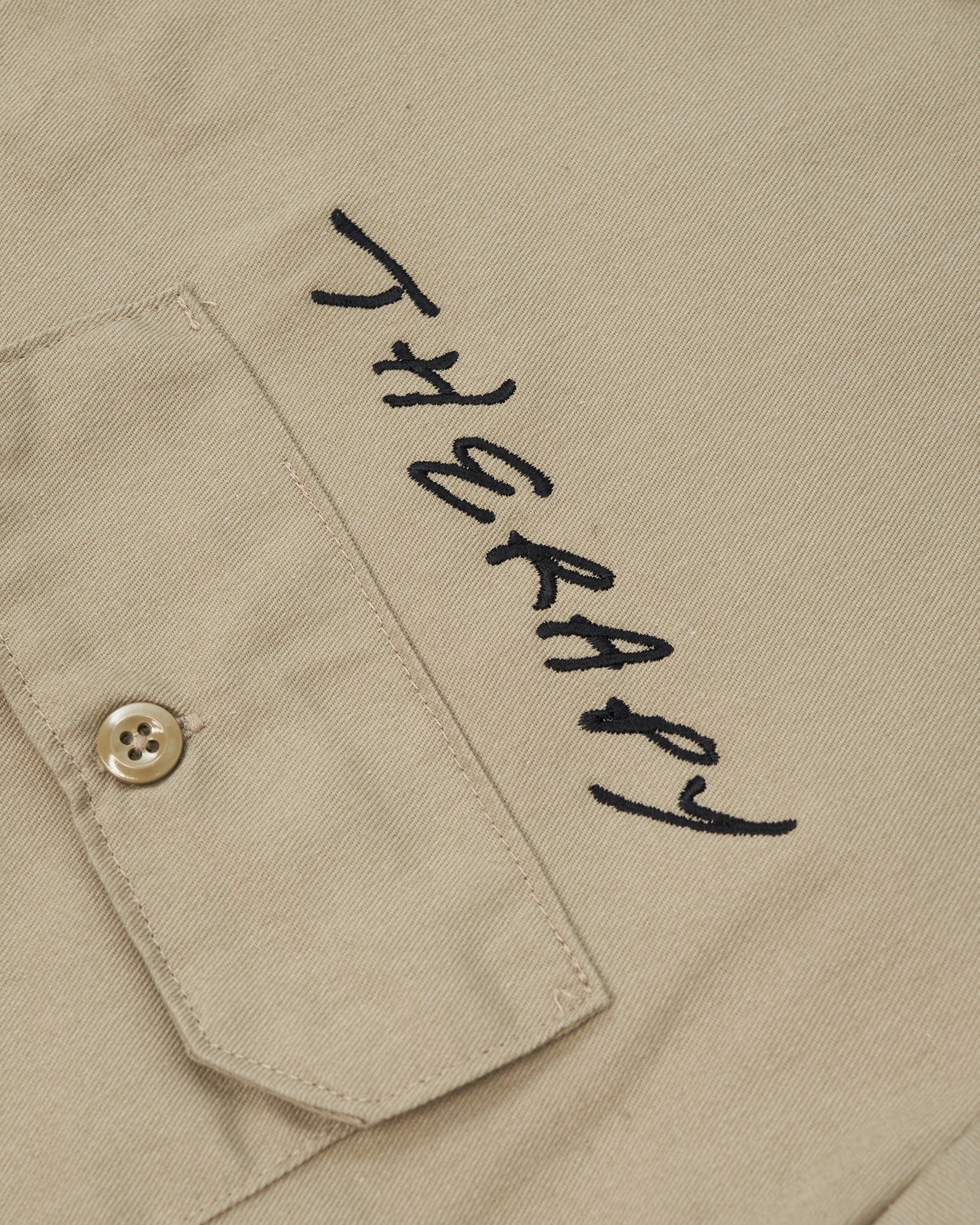 Therapy "Reloved" Dickies Work Shirt - Khaki