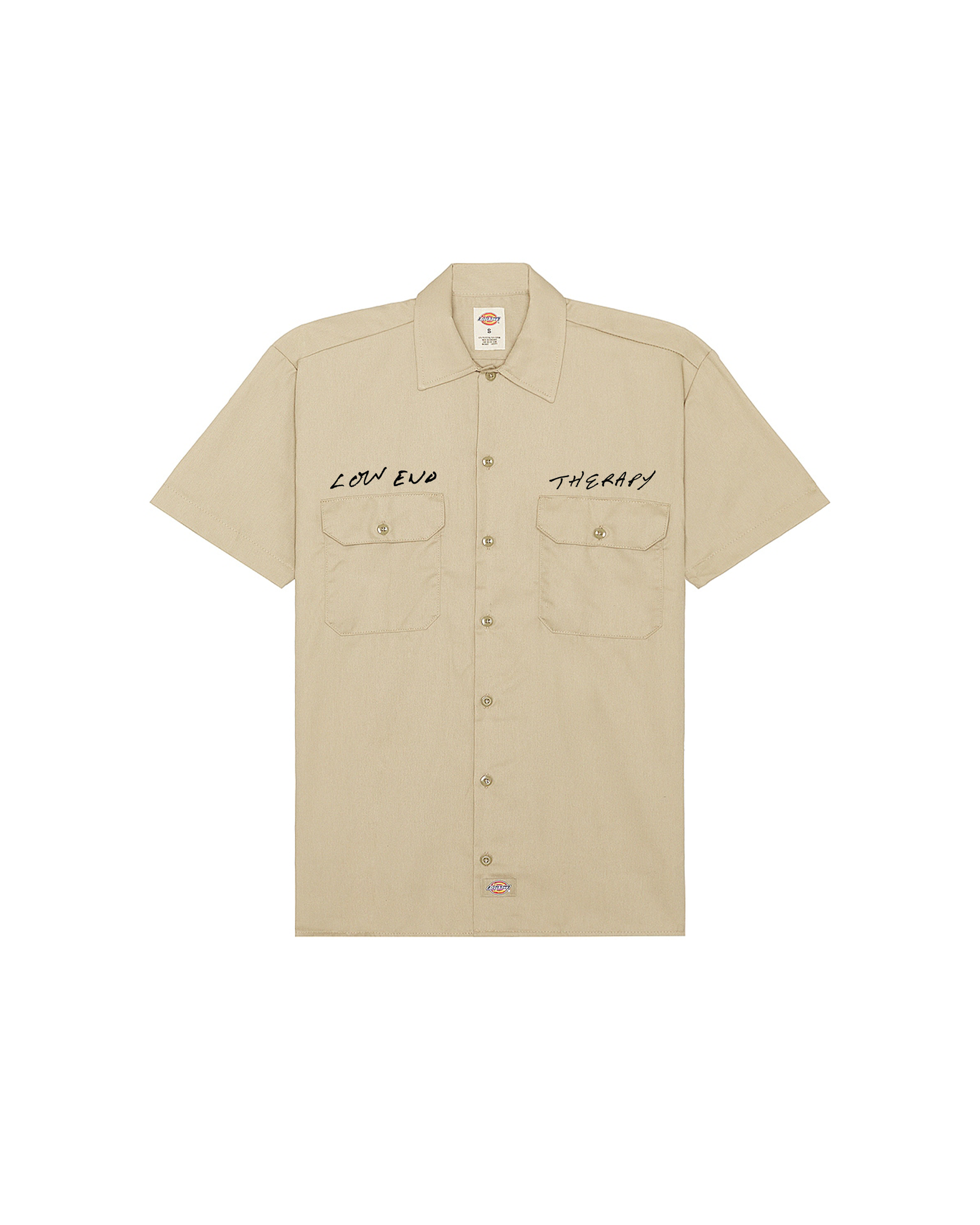 Therapy "Reloved" Dickies Work Shirt - Khaki