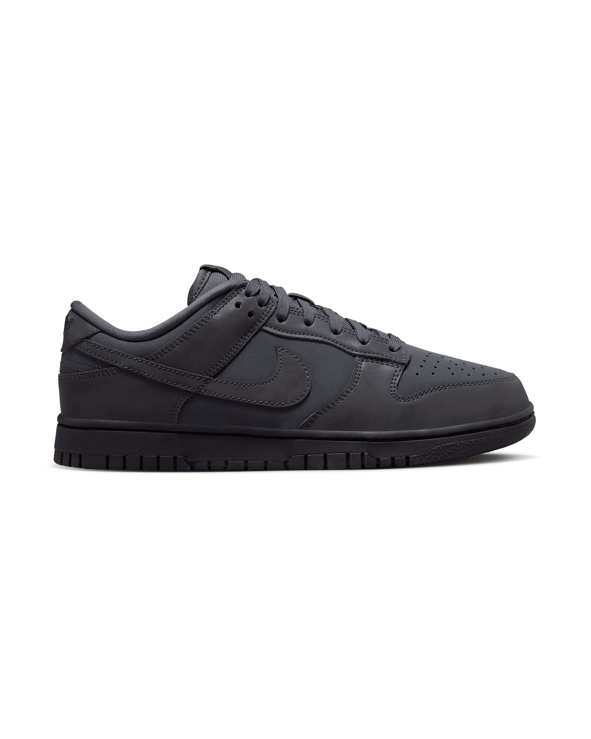 Womens Dunk Low "Cyber Reflective" - Black / Anthracite