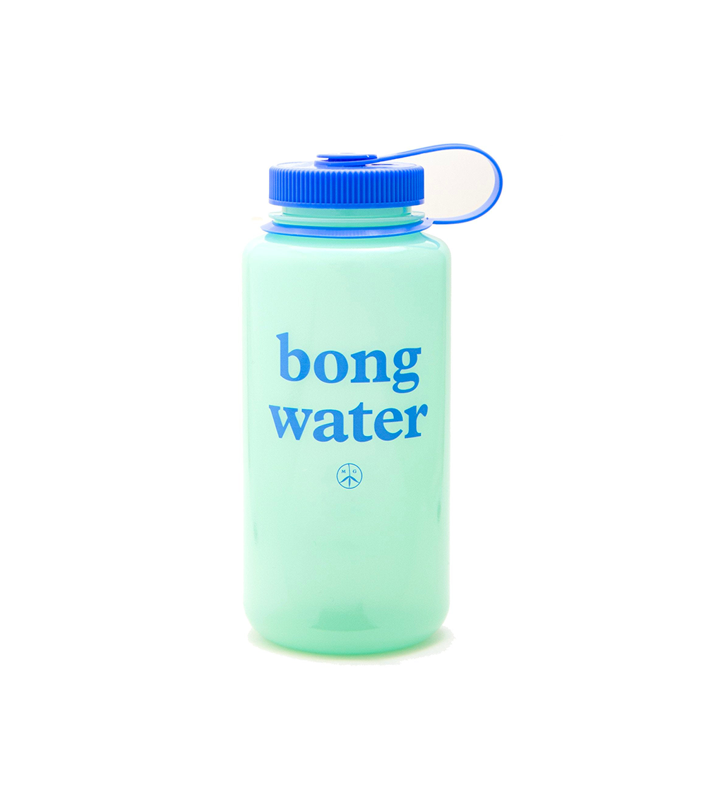 Bong Water 32oz Wide Nalgene - Green / Royal