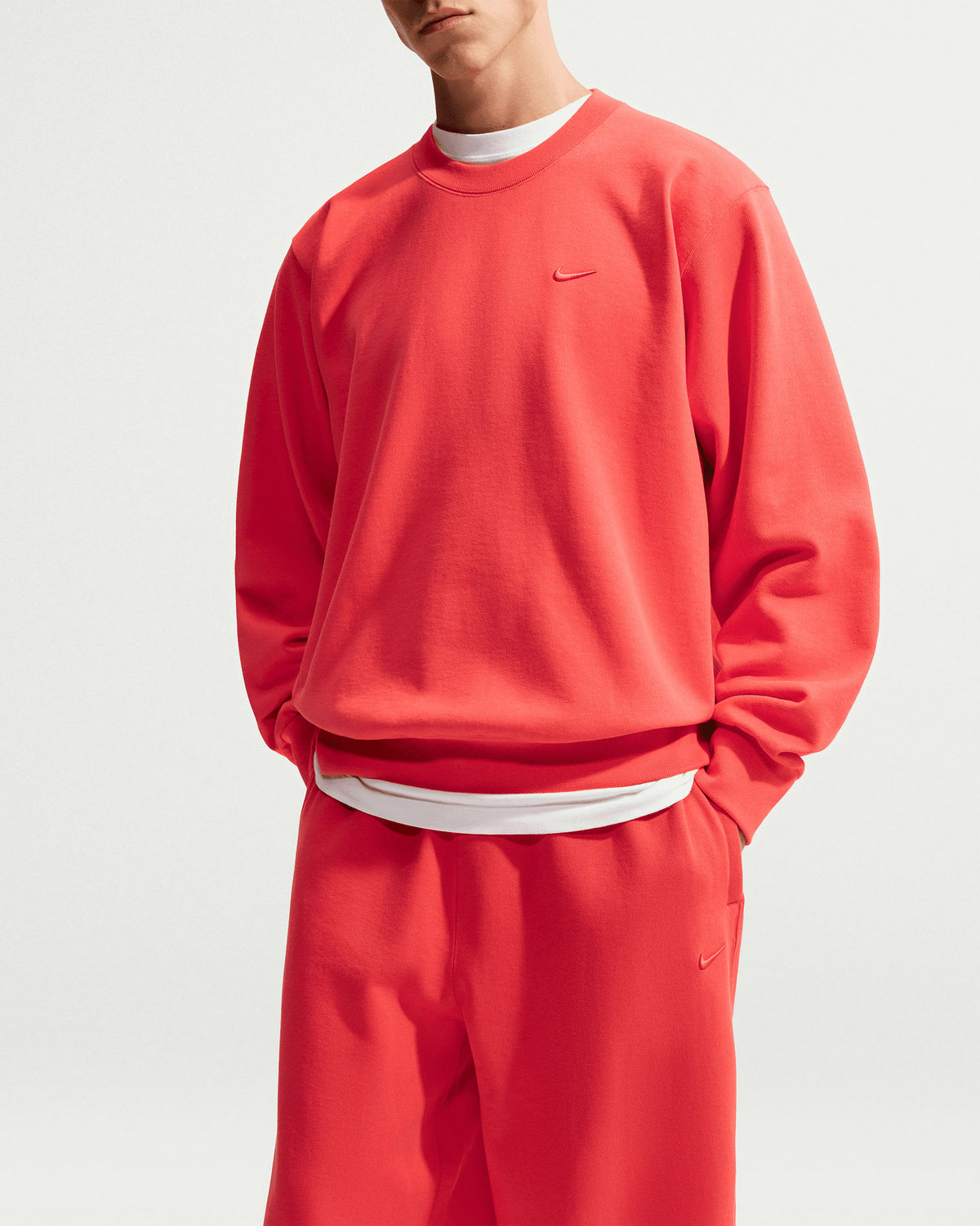 NRG 560 Fleece Pant Cuffed - Light Crimson