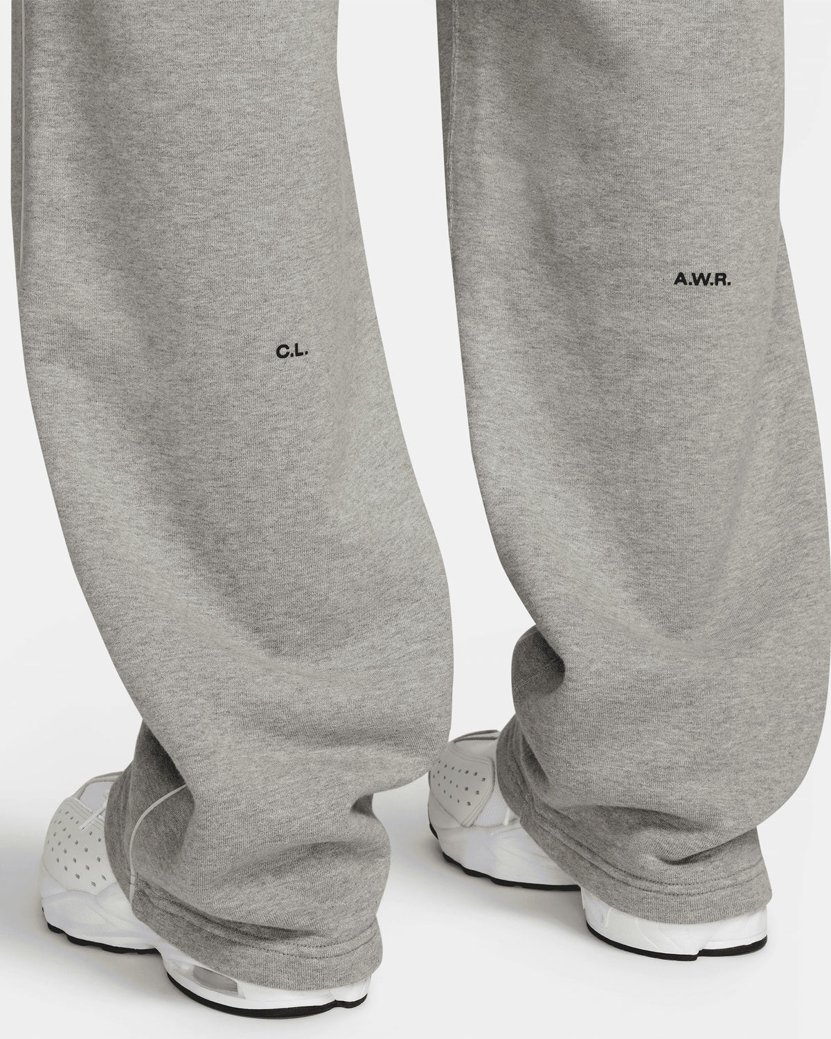 NOCTA Contrast Stitch Sweatpant - Dark Grey Heather / Matte Silver / Black