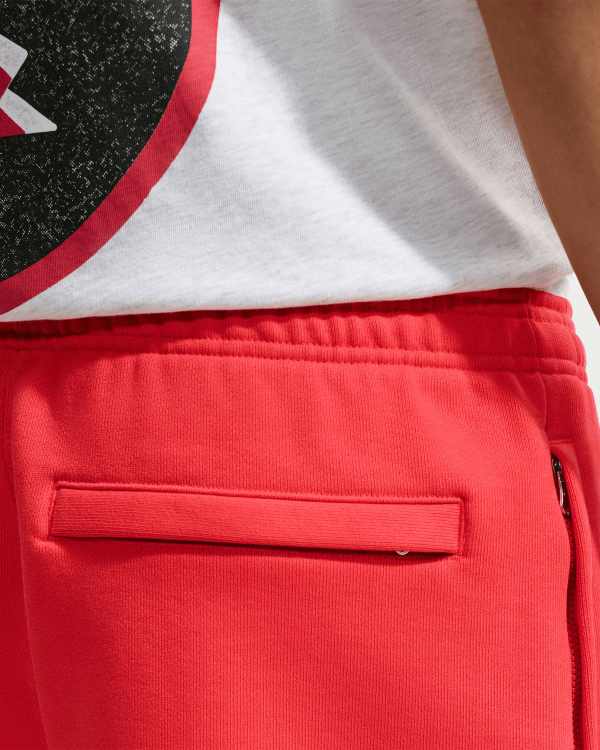 NRG NK 560 Fleece Short - Light Crimson