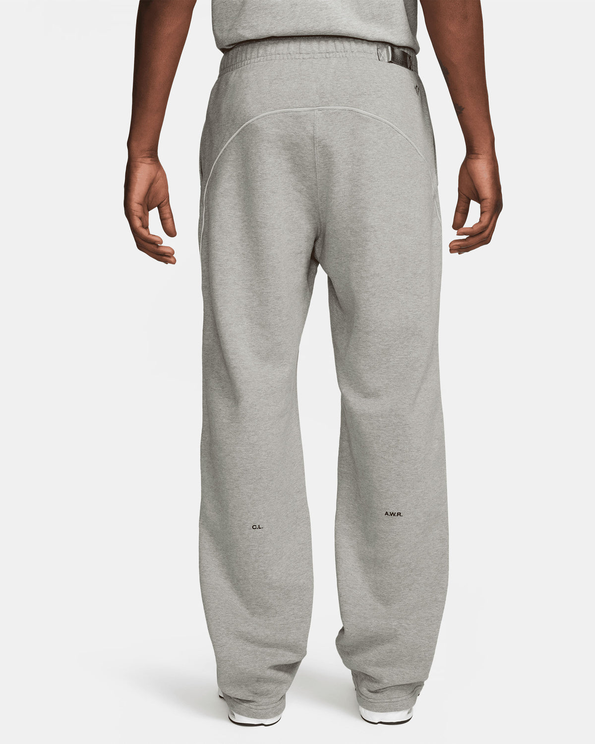 NOCTA Contrast Stitch Sweatpant - Dark Grey Heather / Matte Silver / Black