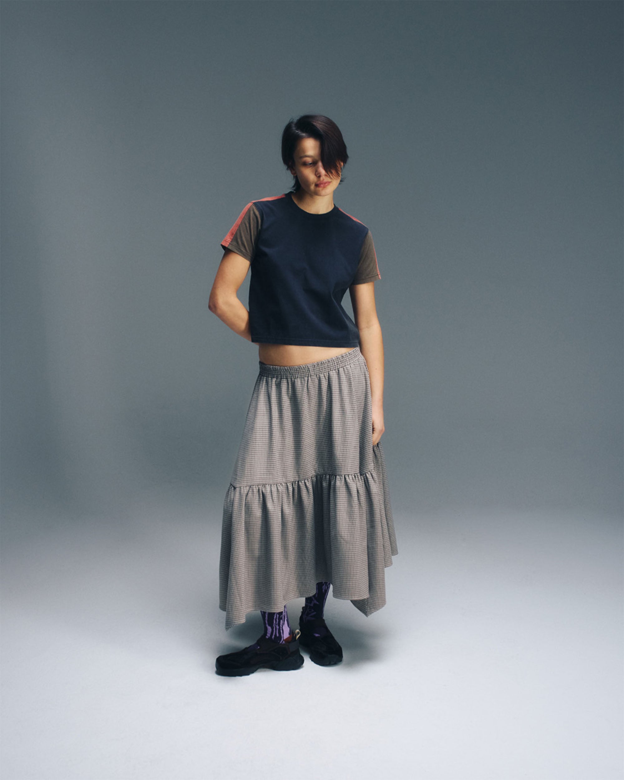 Grace Skirt - Grey