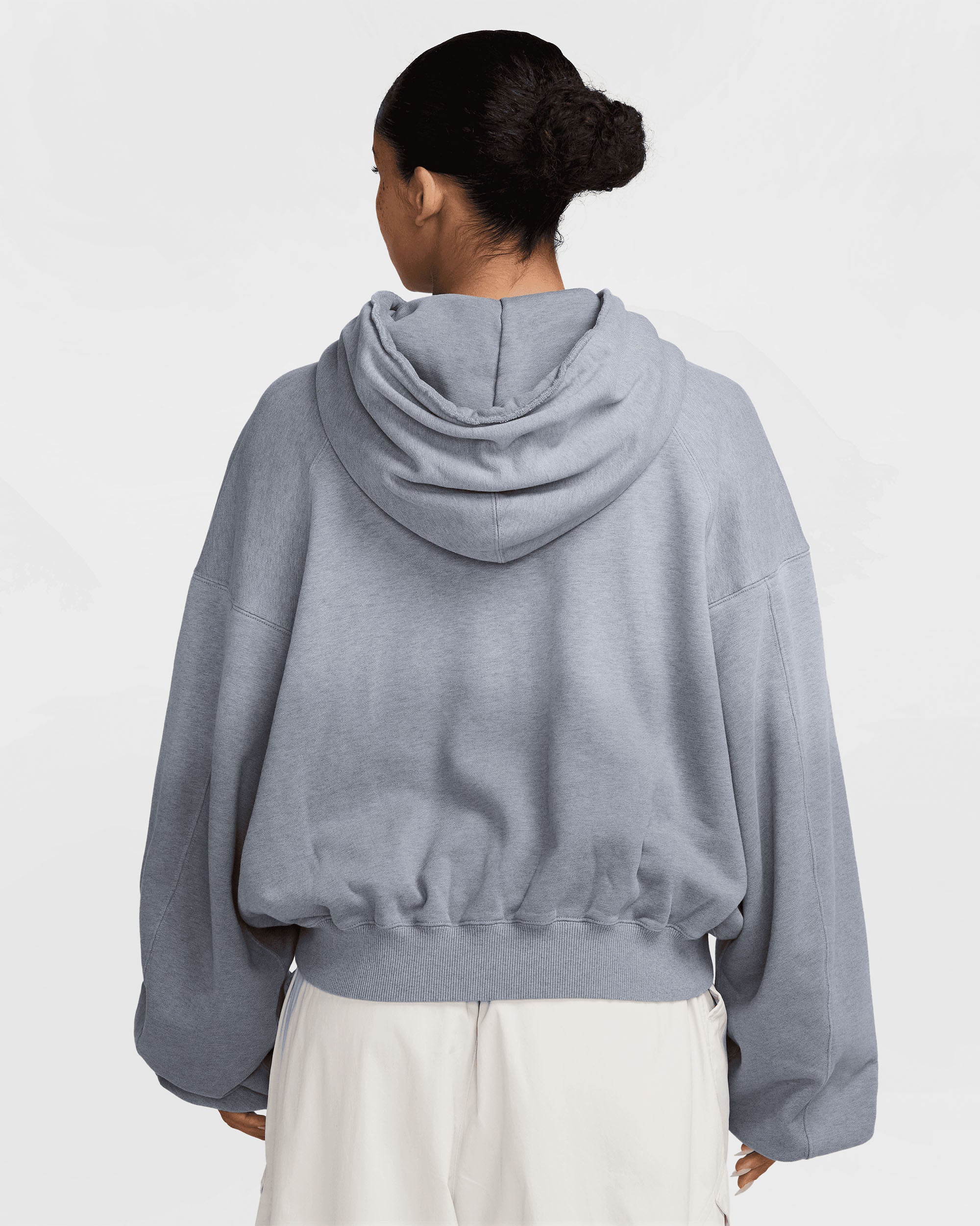 Women's NRG Studio Fleece Hoodie - Cool Grey Heather