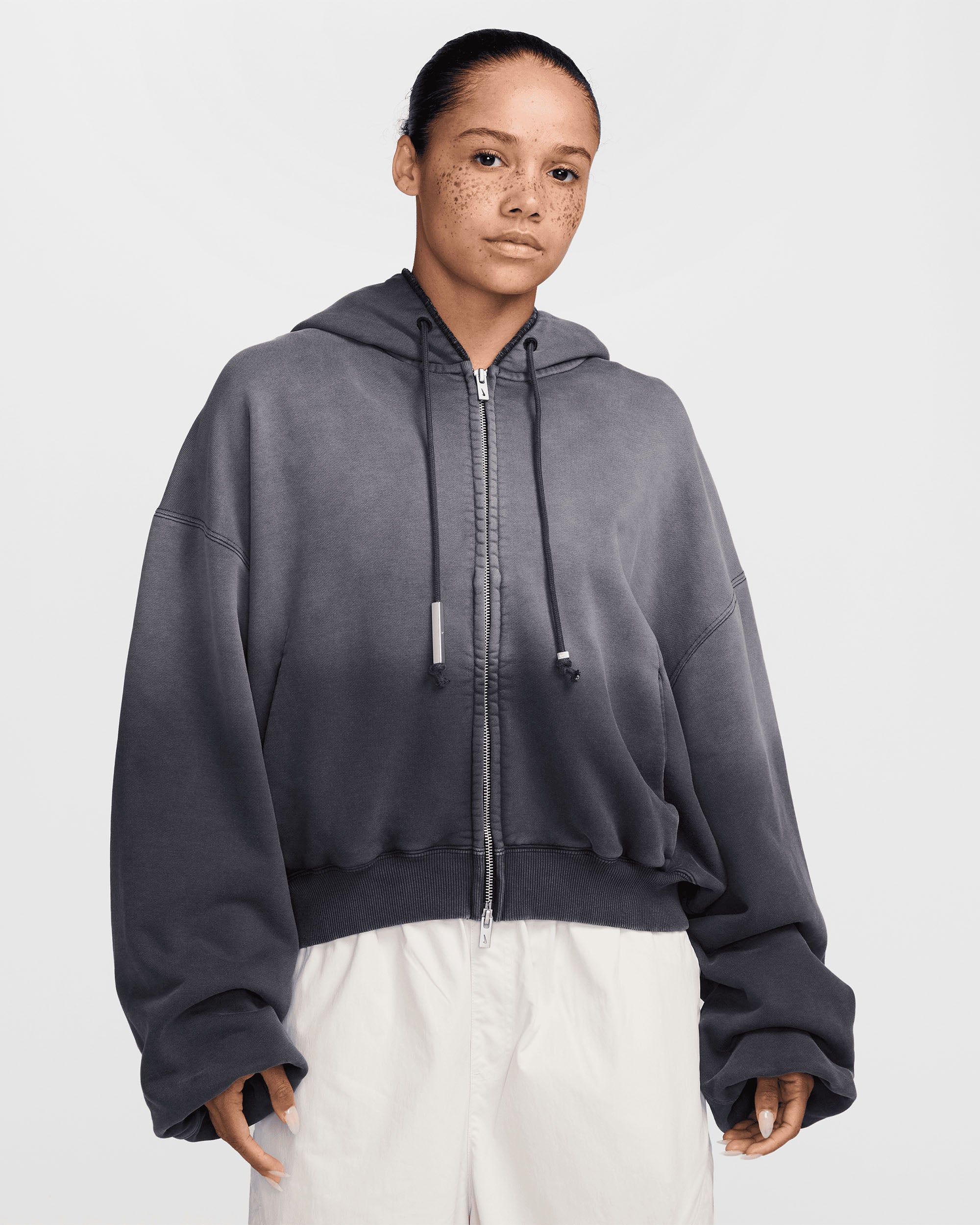 Women's NRG Studio Fleece Hoodie - Black