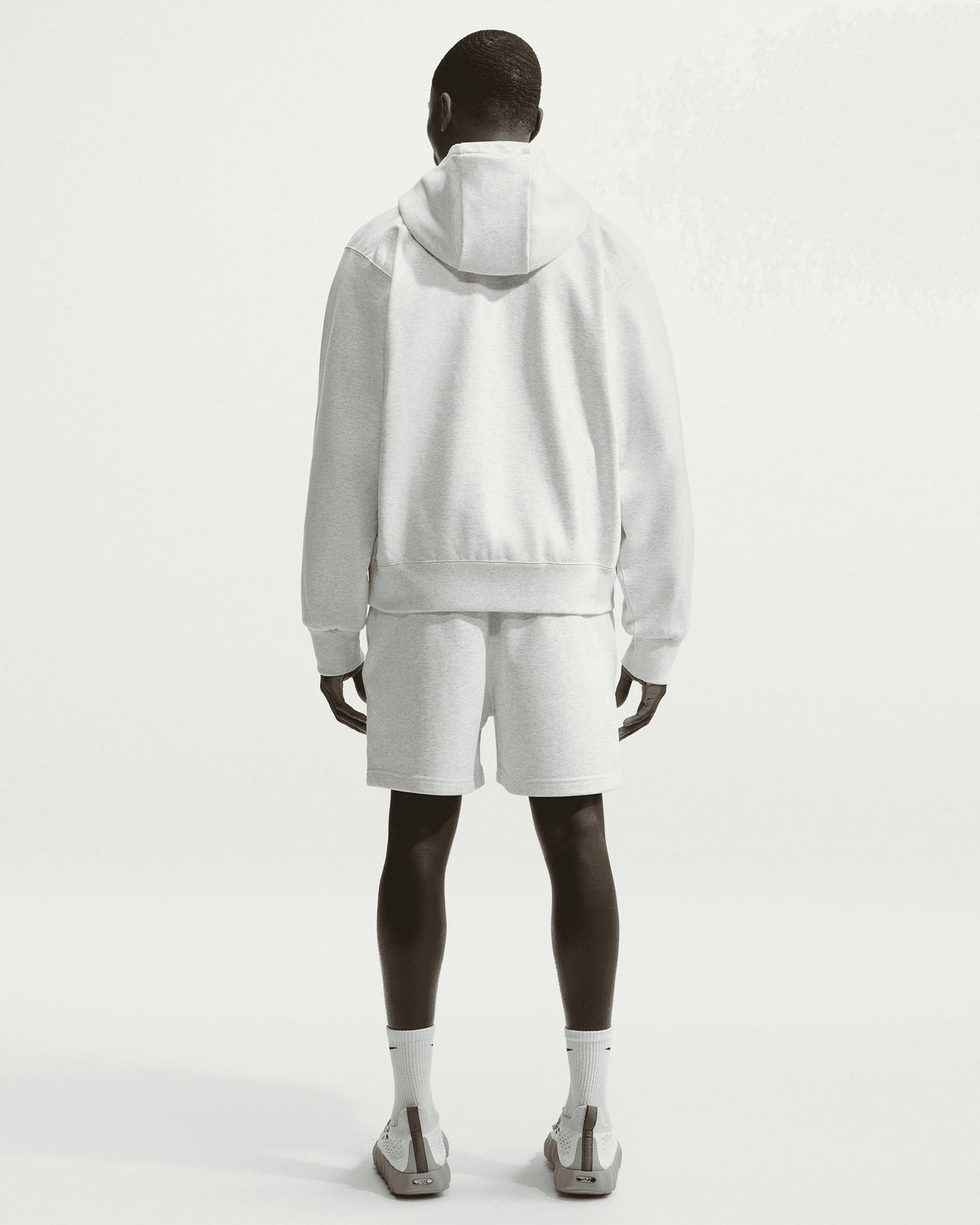 NRG NK 560 Fleece Short - Birch Heather