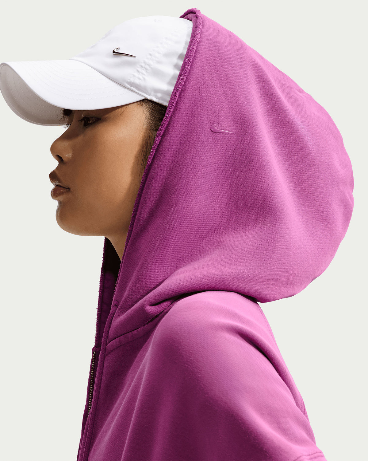 Women's NRG Studio Fleece Hoodie - Bold Berry