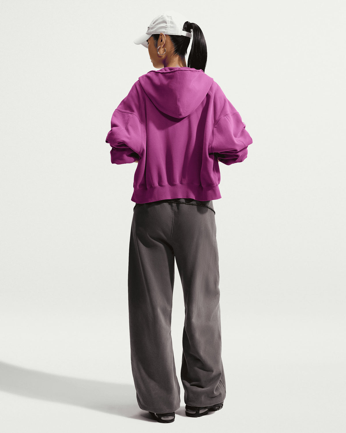 Women's NRG Studio Fleece Hoodie - Bold Berry