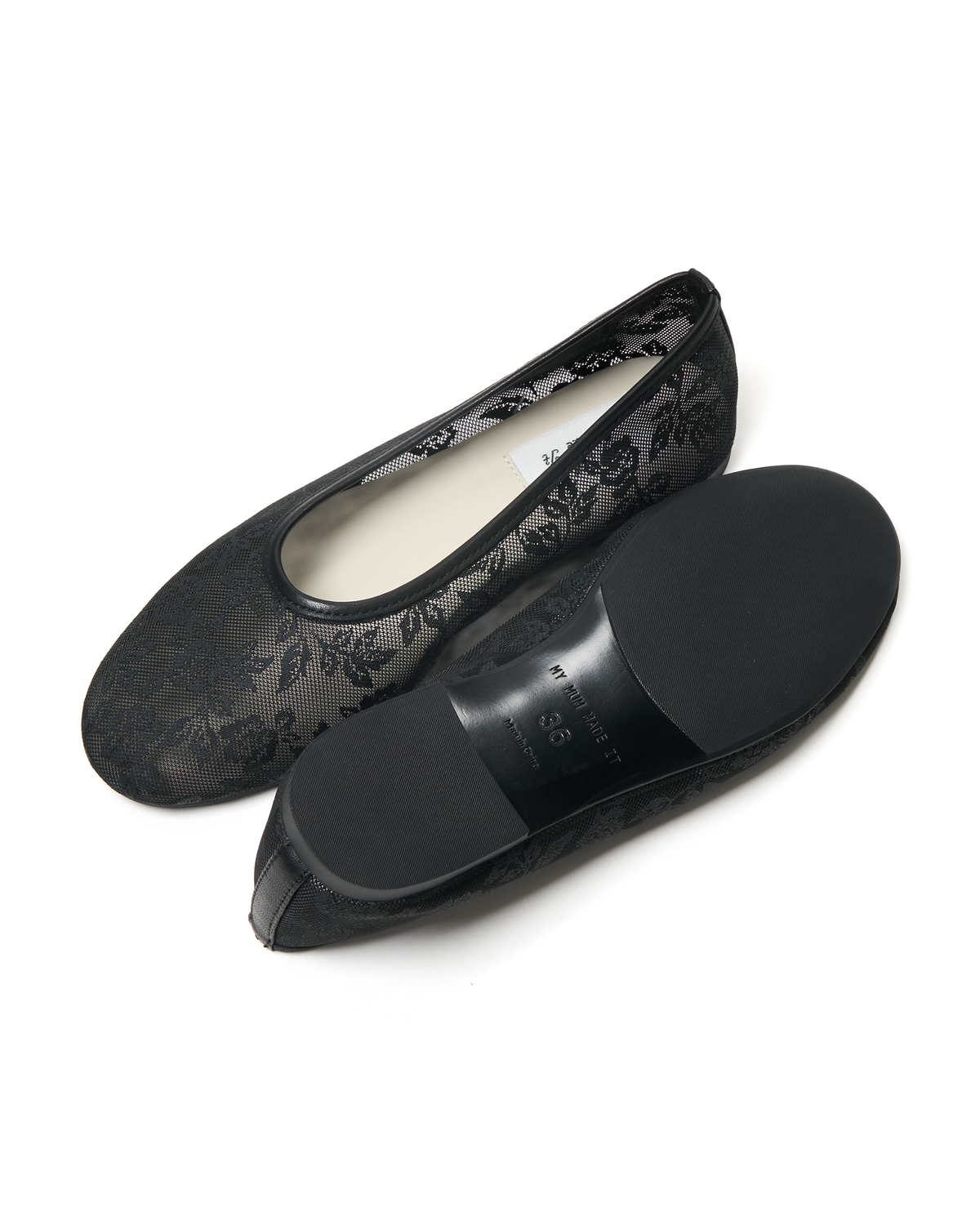 Lace Flats - Black