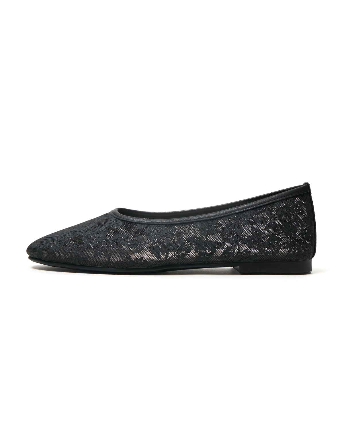 Lace Flats - Black
