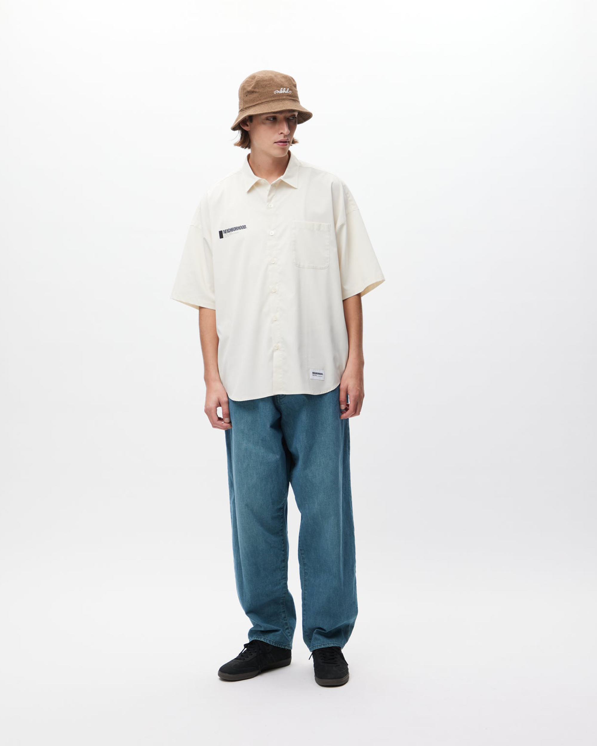 S/S Over Shirt - Black