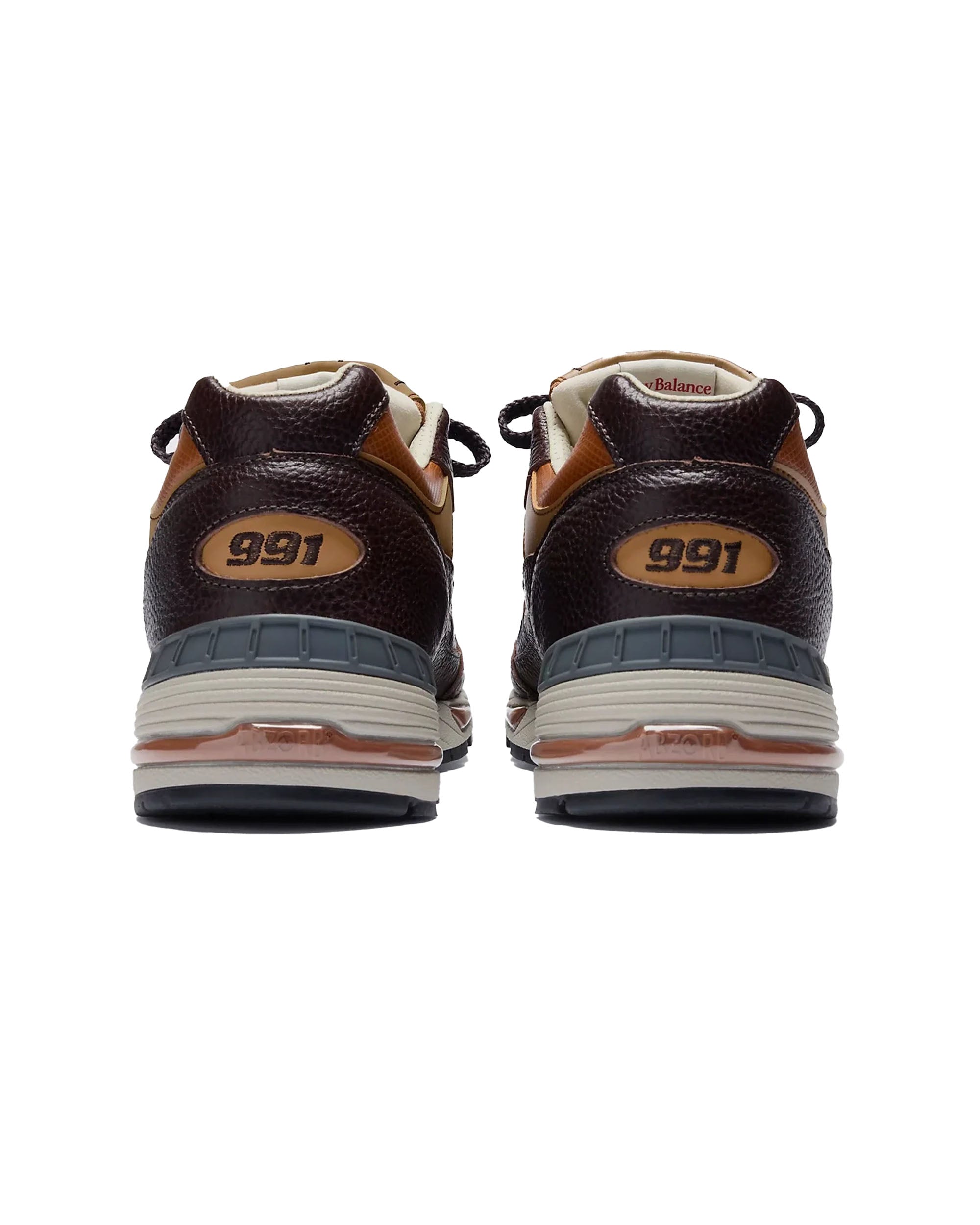 Made in U.K. 991v1 - Chocolate Plum / Caramel Café