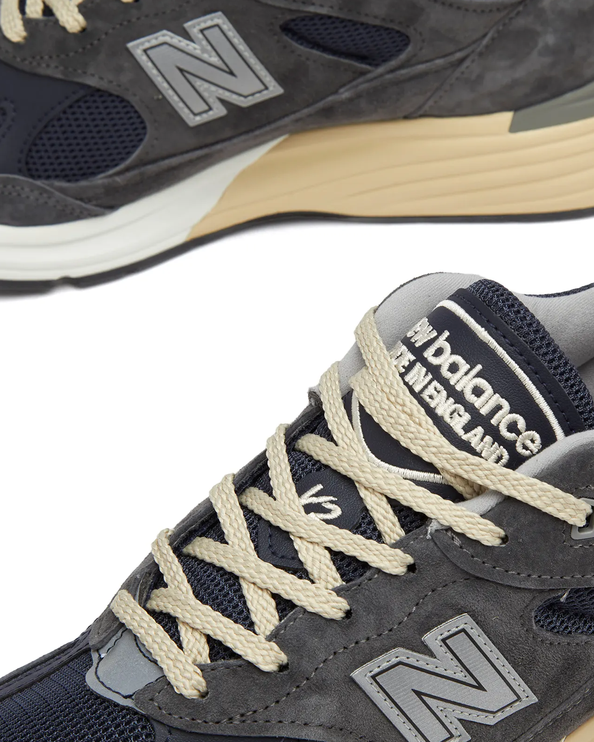 Made in U.K. 991v2 - Dark Gull Grey