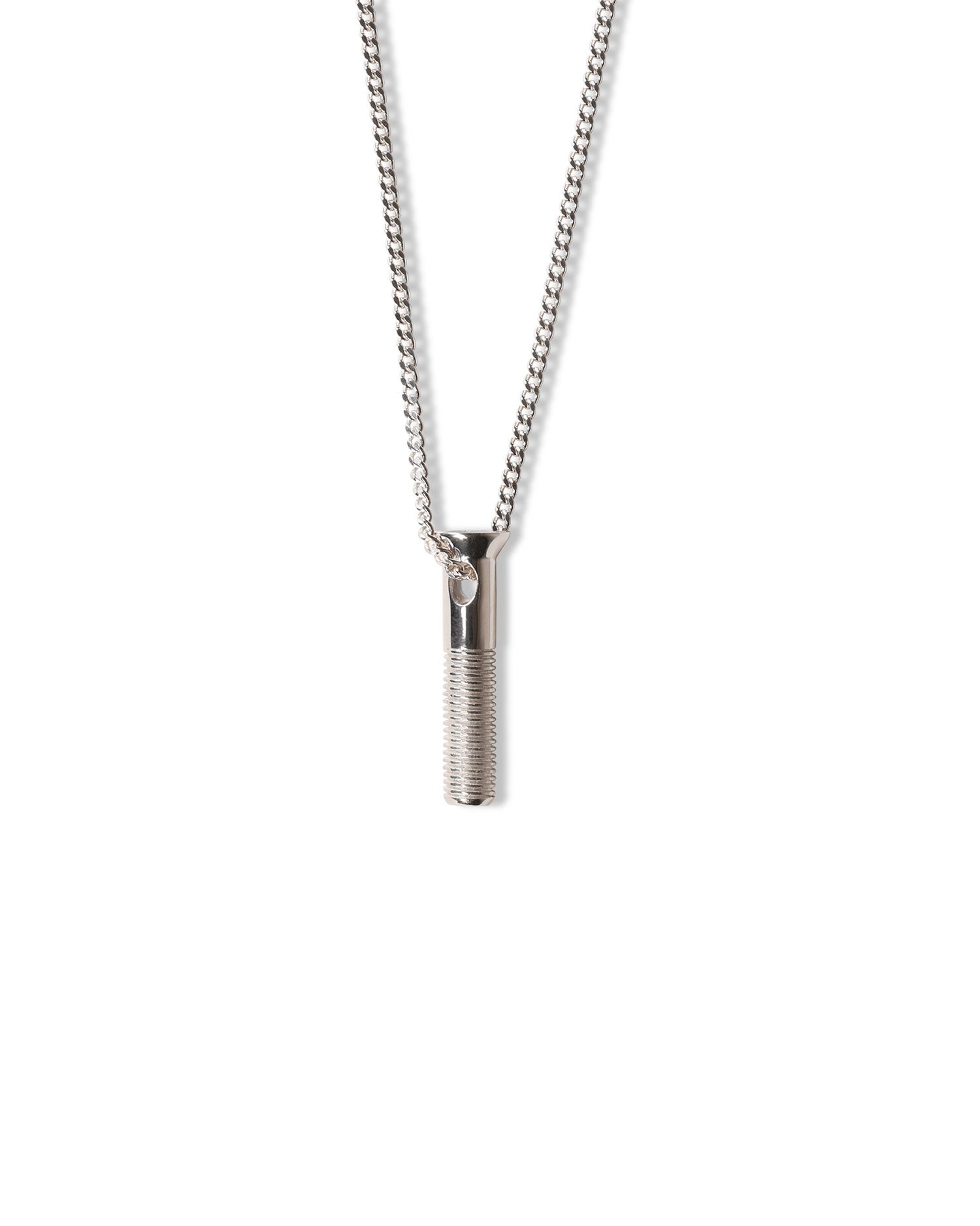 Bolt Pendant Necklace - 925 Sterling Silver