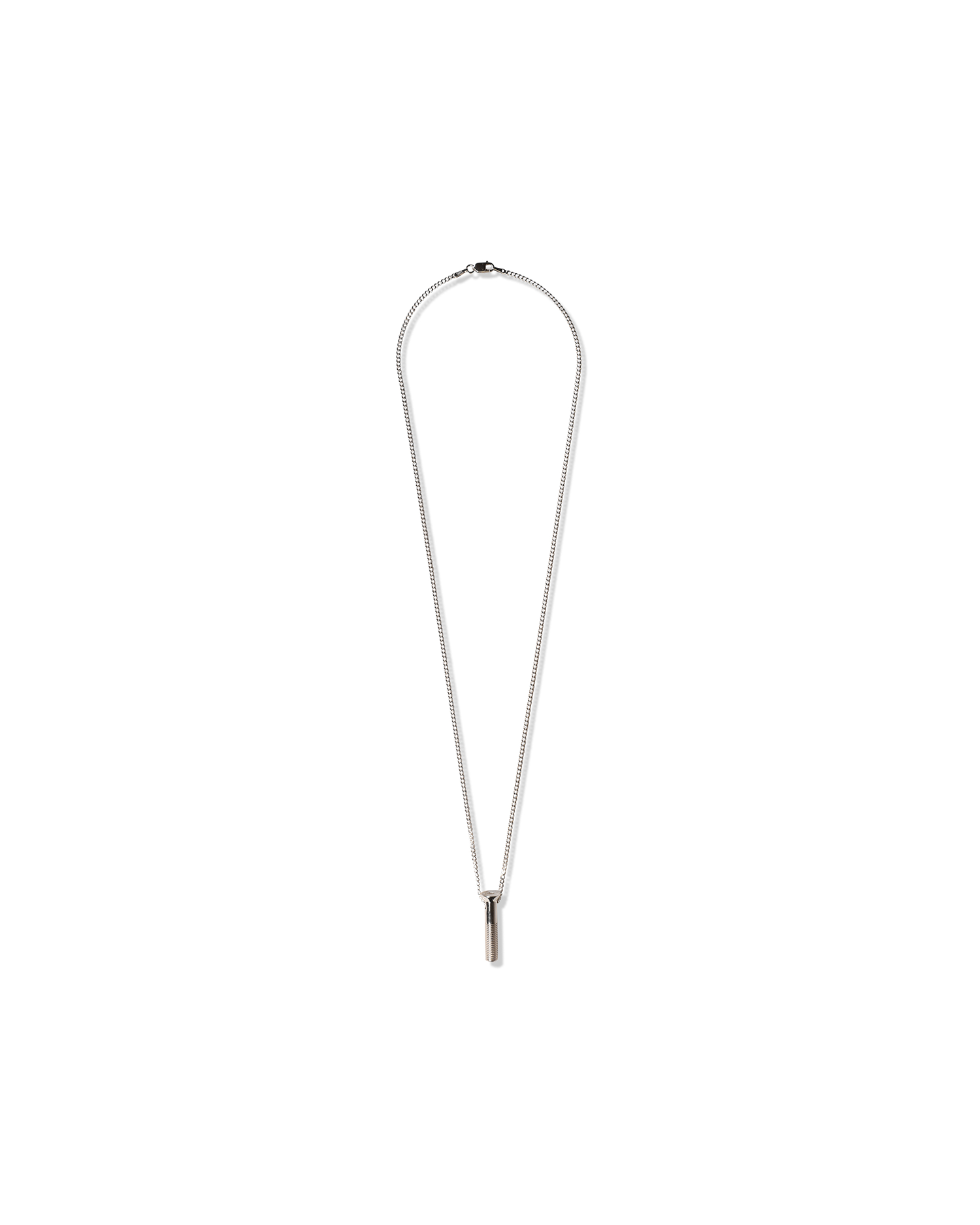 Bolt Pendant Necklace - 925 Sterling Silver