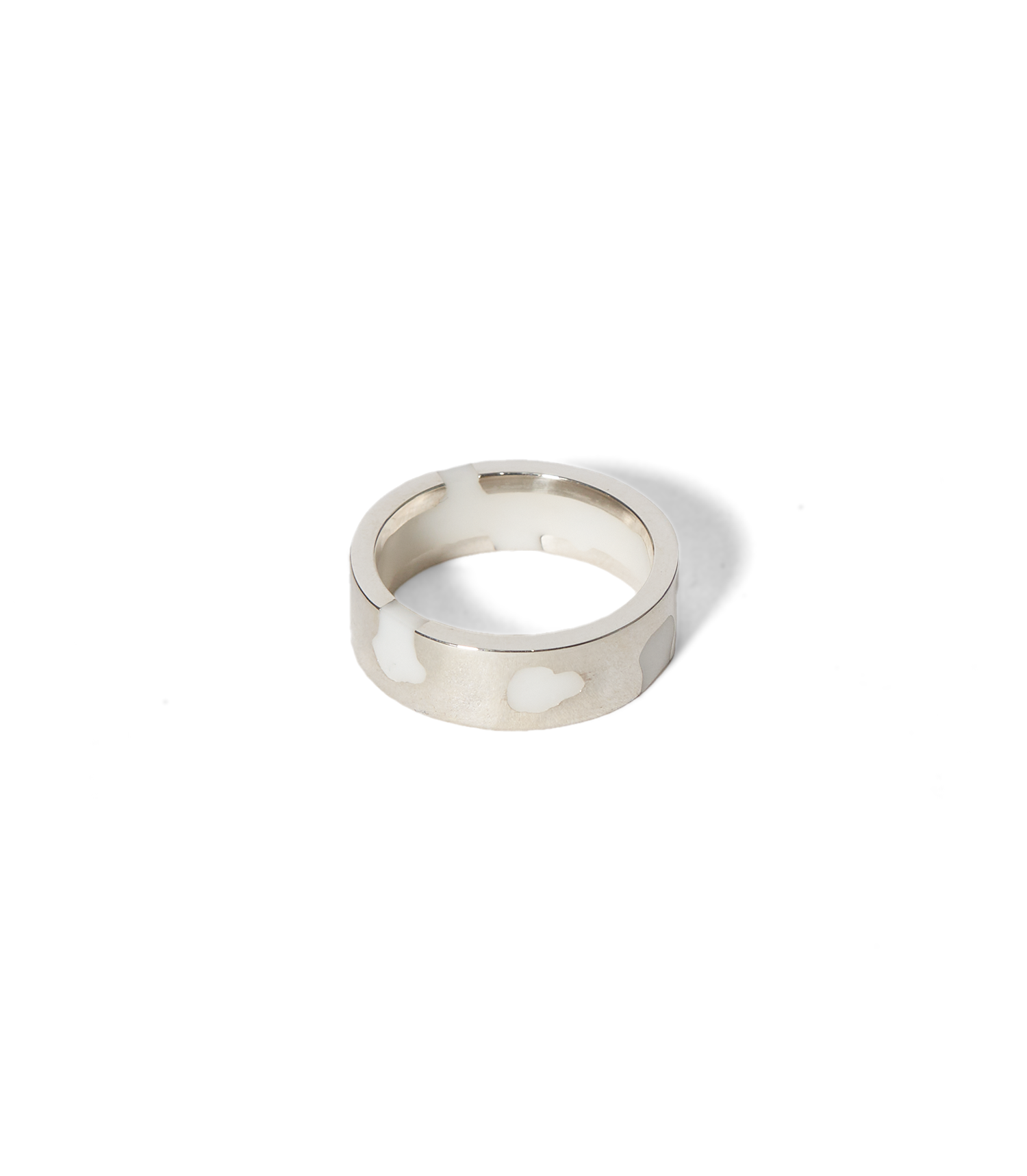 Classic Band Ring - White