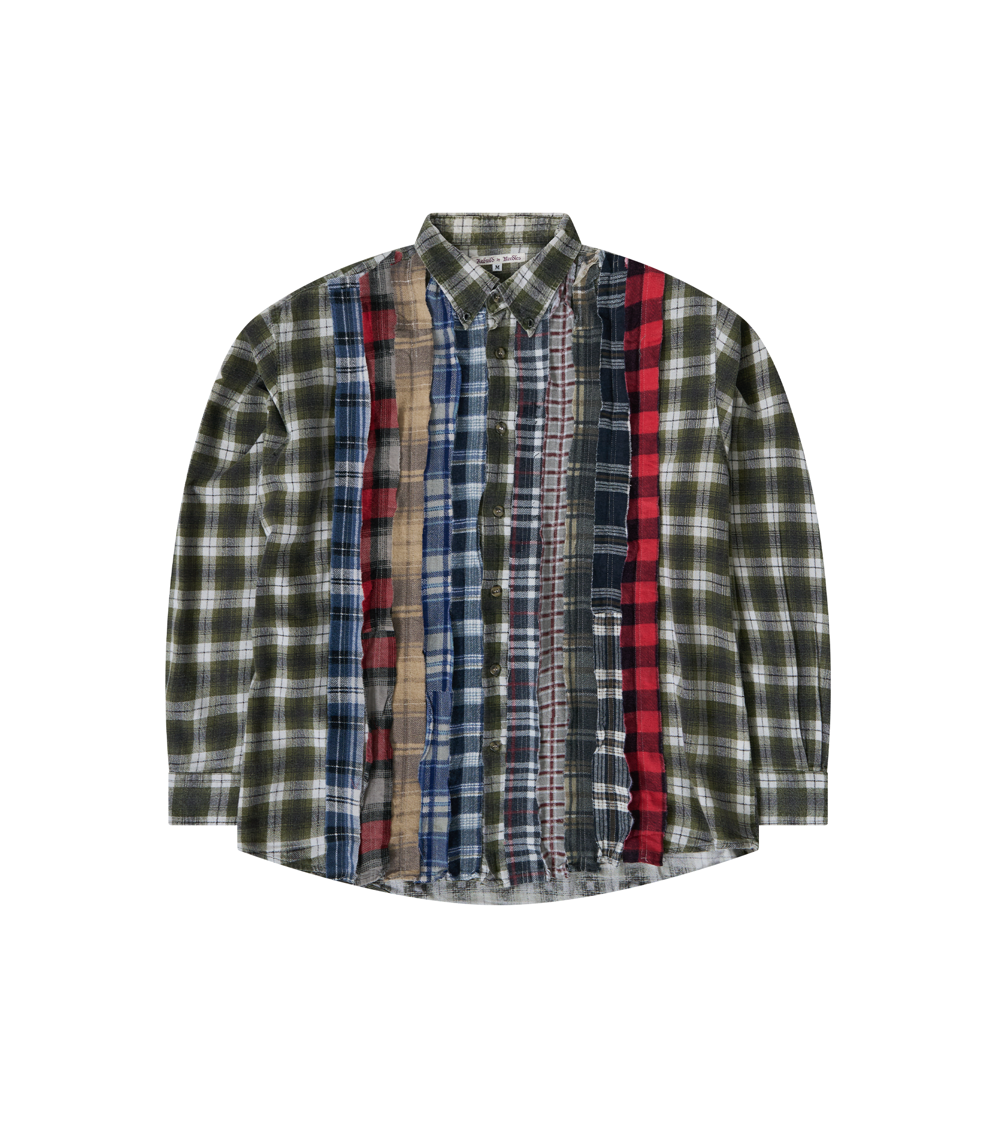 Rebuild Flannel Ribbon Shirt - Red Medium