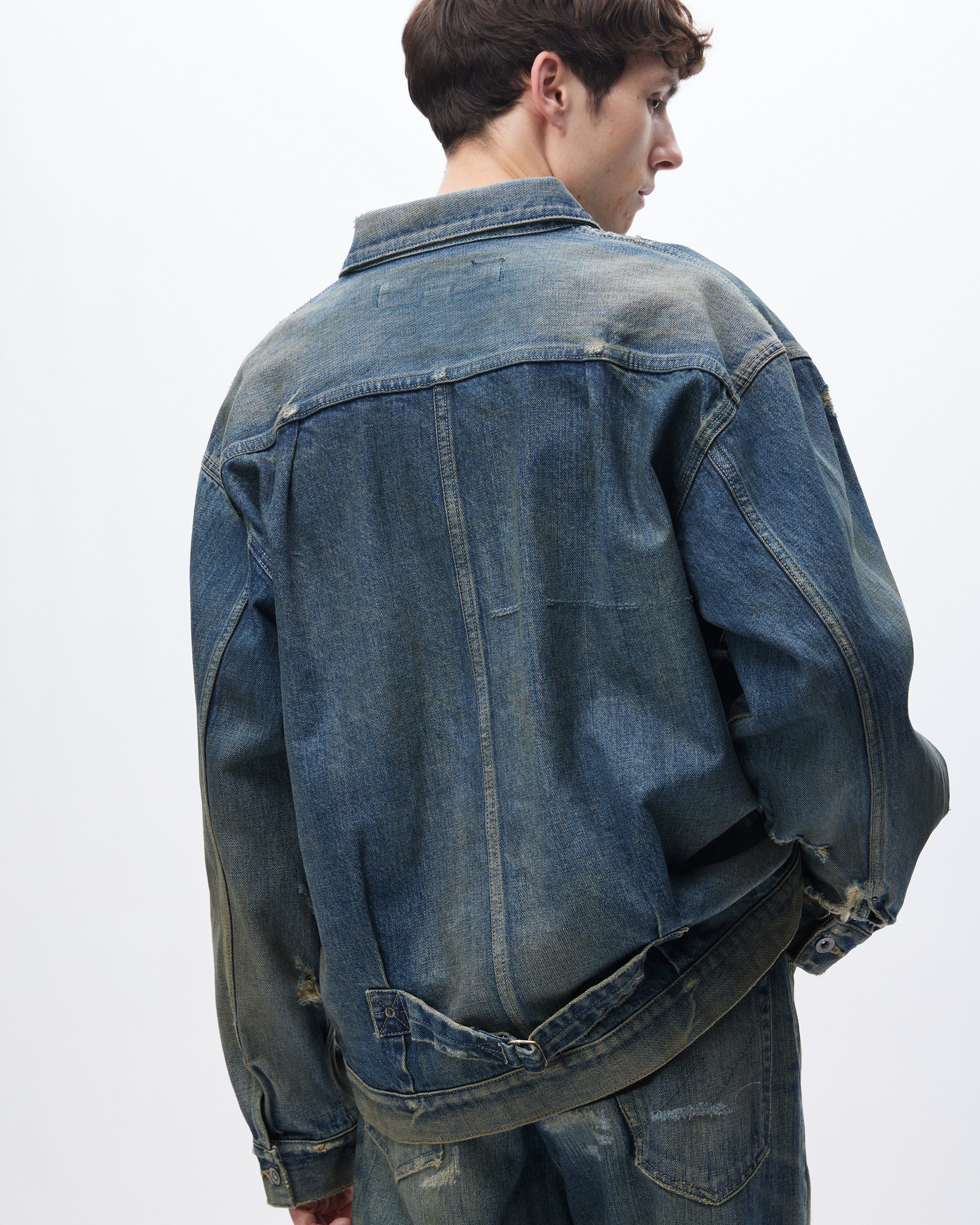 Savage Denim Jacket Type-1 - Indigo – HIGHS AND LOWS