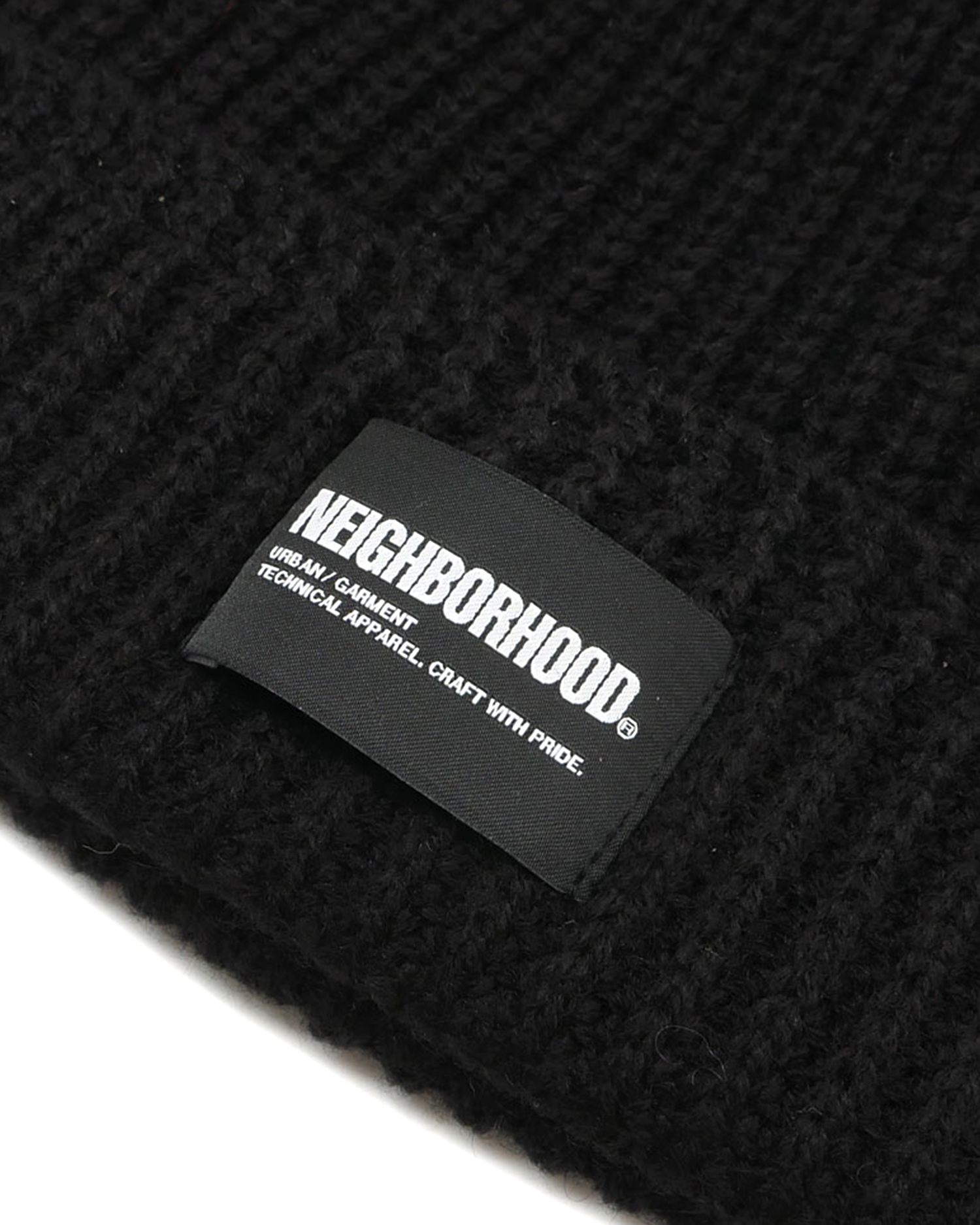 Knitted JP Beanie - Black