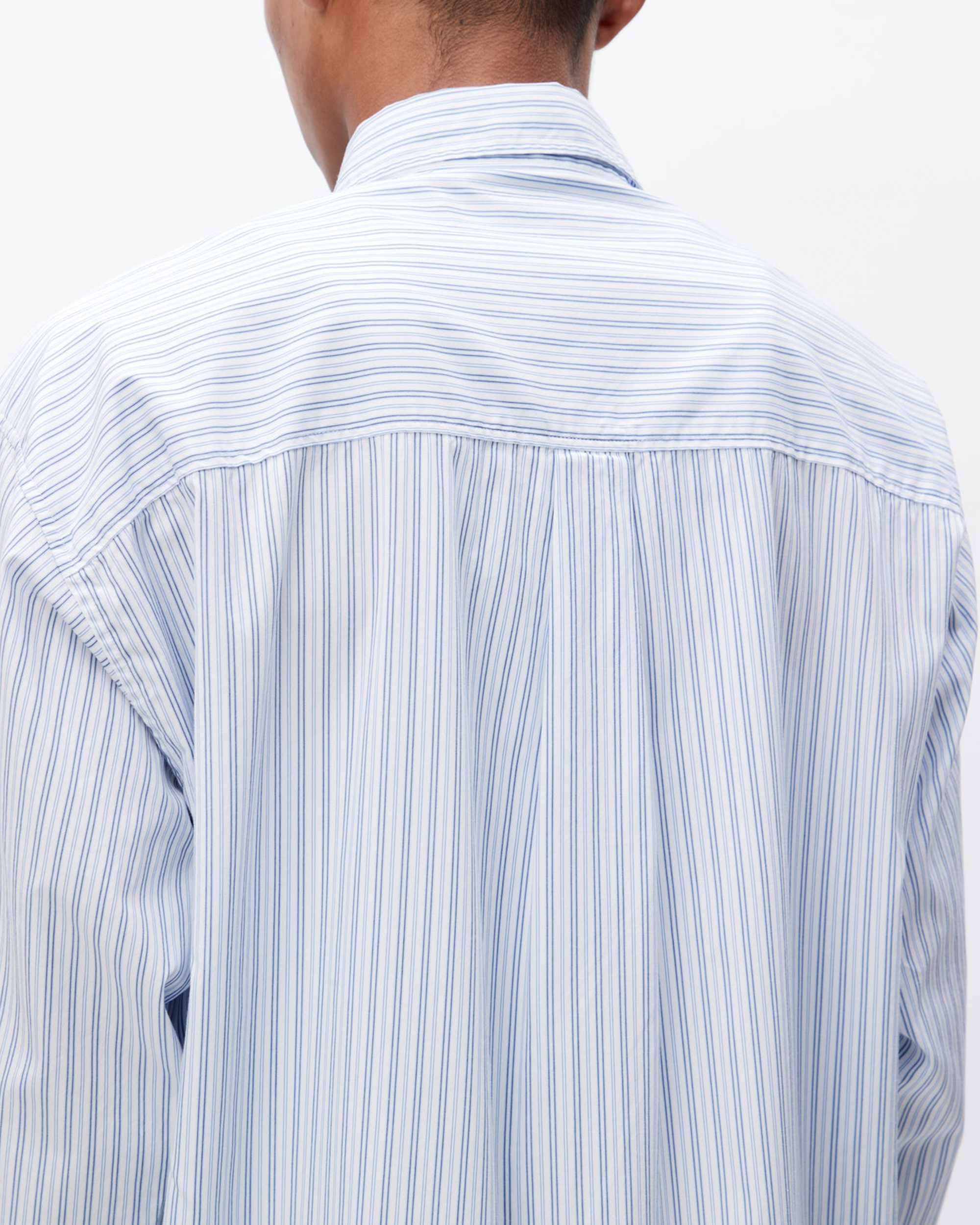 Stripe L/S Shirt - Blue