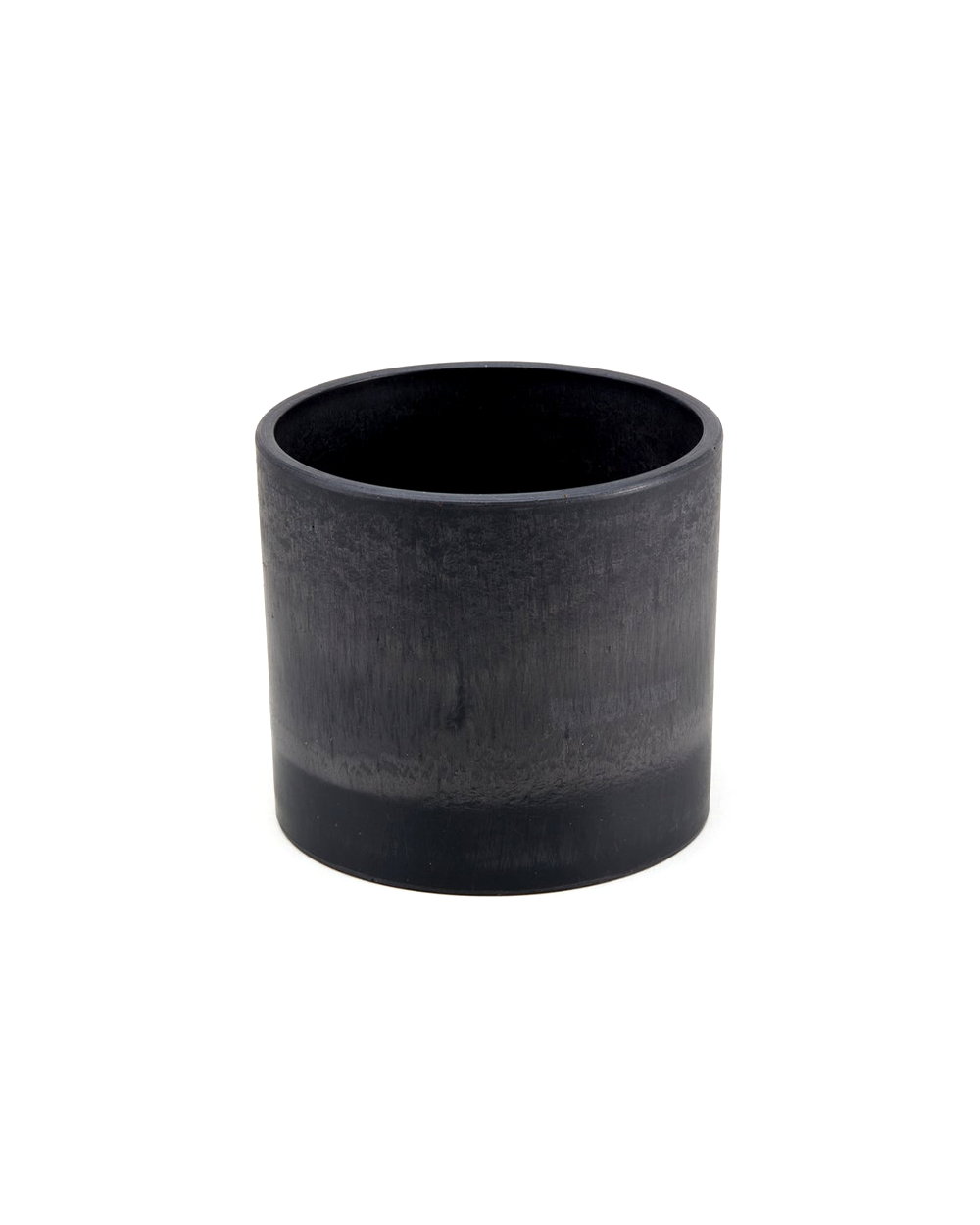 SRL Medium Cylinder Type Plant Pot - Black