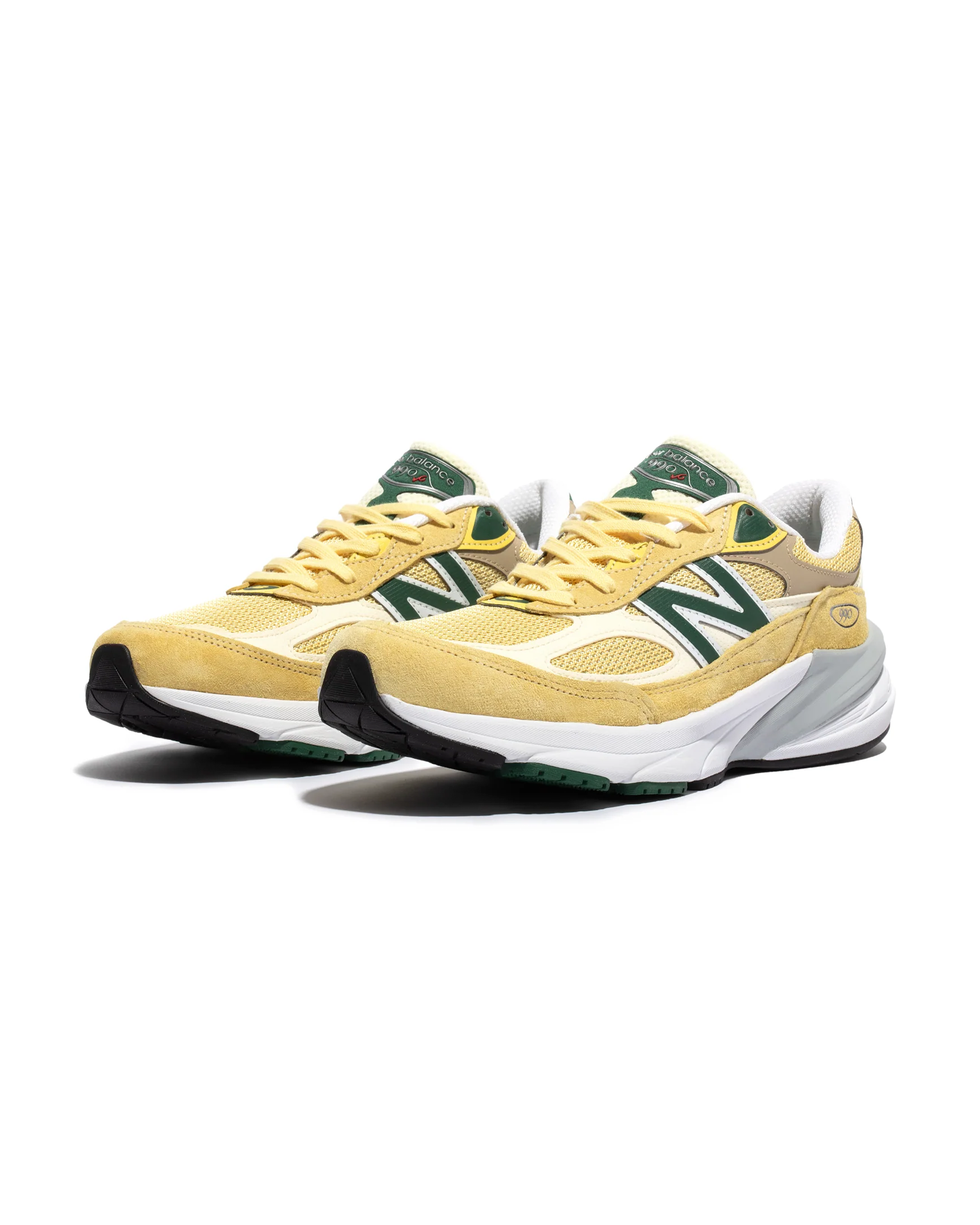 Made in USA 990v6 - Green / Gold / White