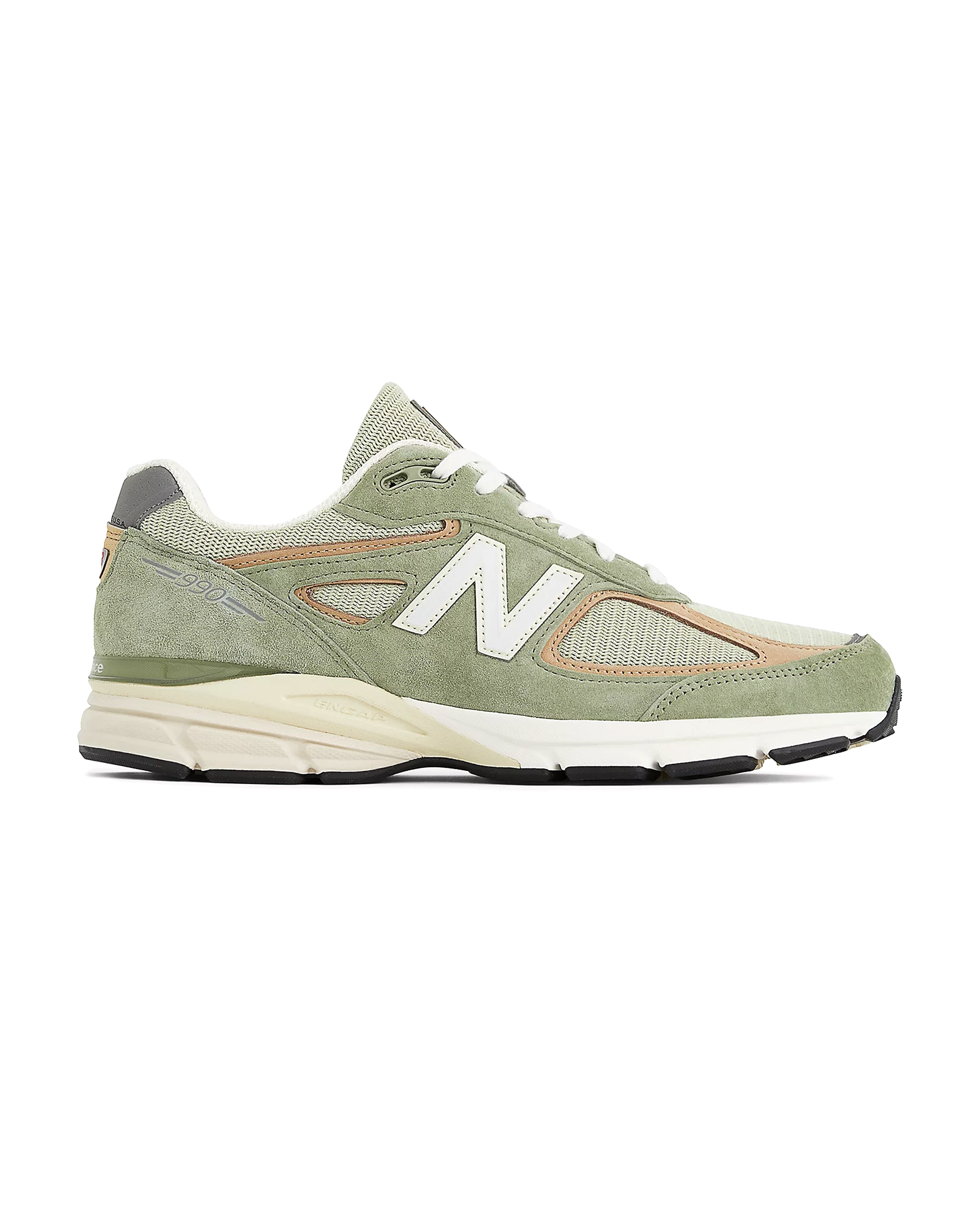 Made in USA 990v4 - Olive Incense / White