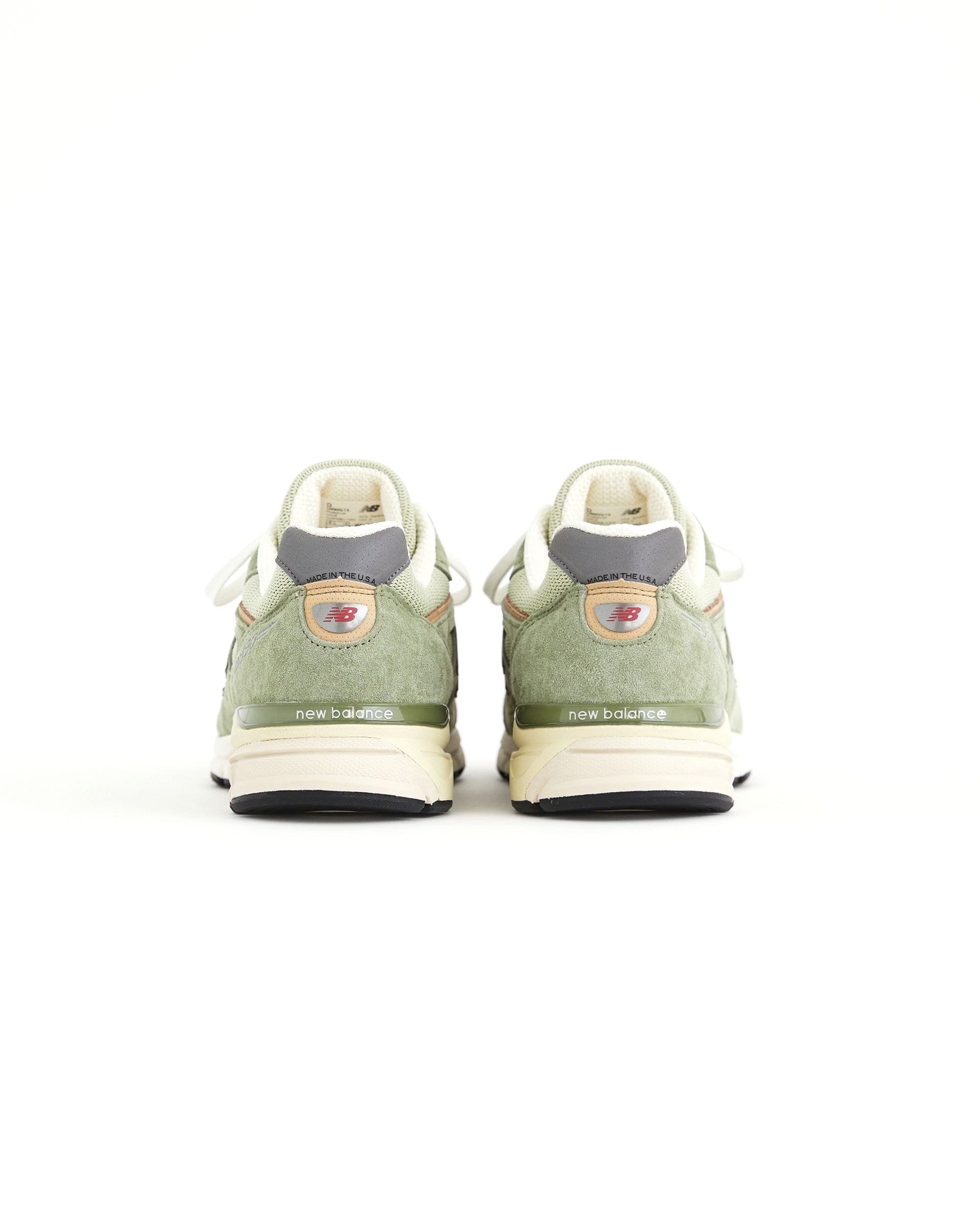 Made in USA 990v4 - Olive Incense / White