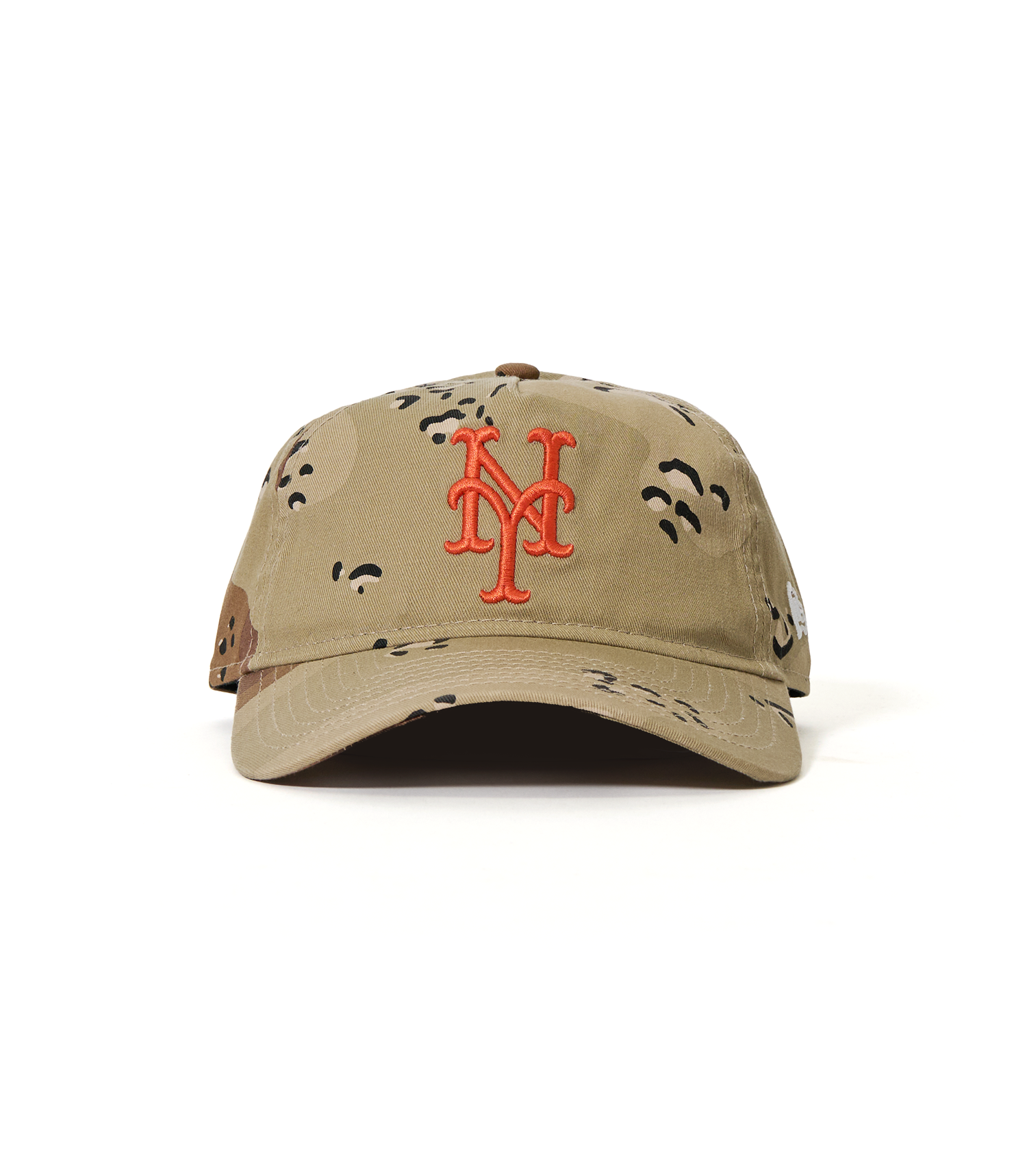 New Era 9TWENTY A-Frame New York Mets Hat - Washed Desert Camo