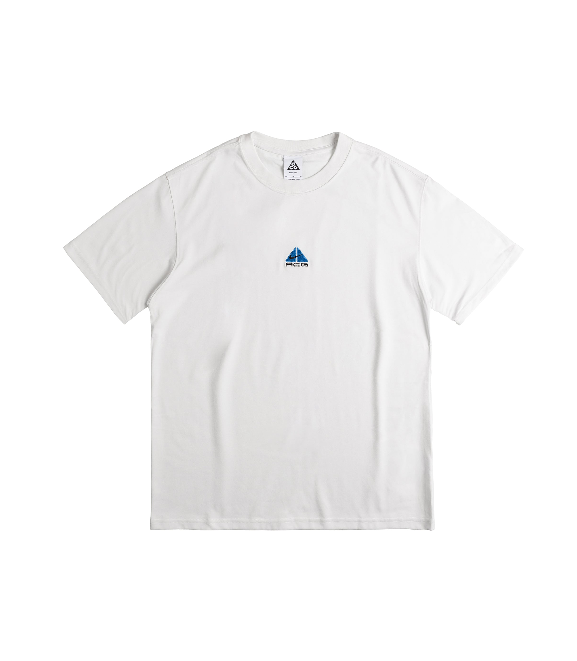 Lungs Logo T-shirt  - Summit White / Lt Photo Blue