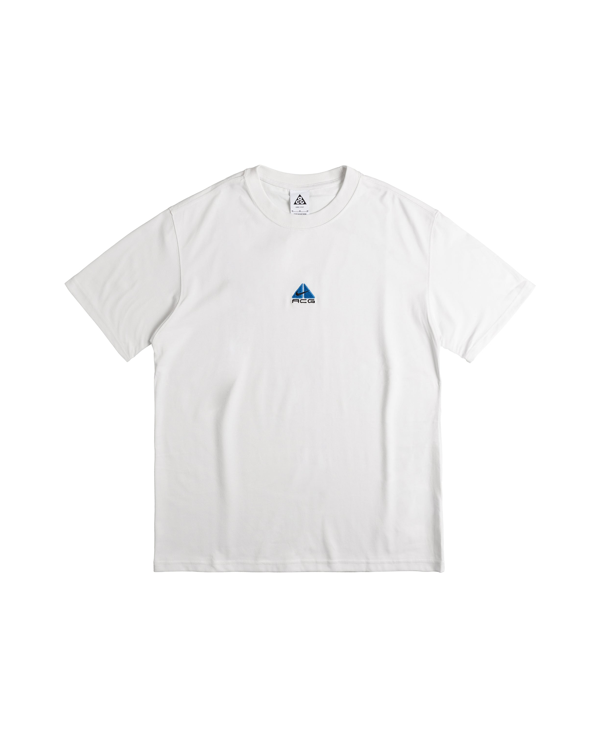 Lungs Logo T-shirt  - Summit White / Lt Photo Blue