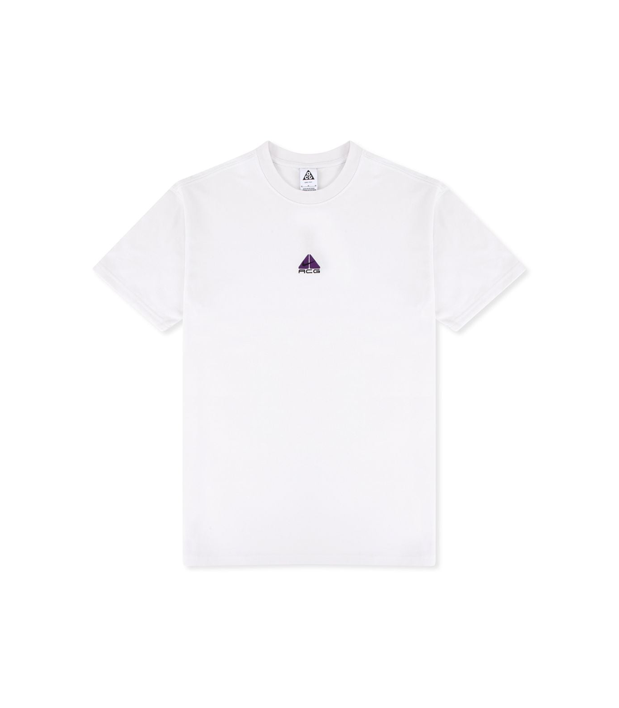 Lungs T-shirt - Summit White / Purple Cosmos