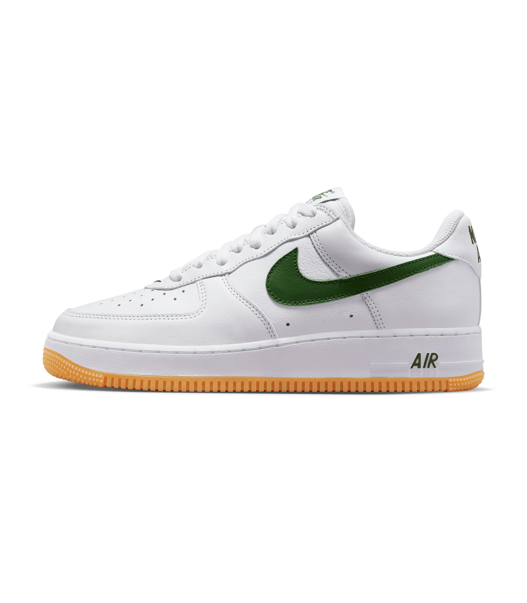 Air Force 1 Low Retro - White / Forest Green / Yellow Gum