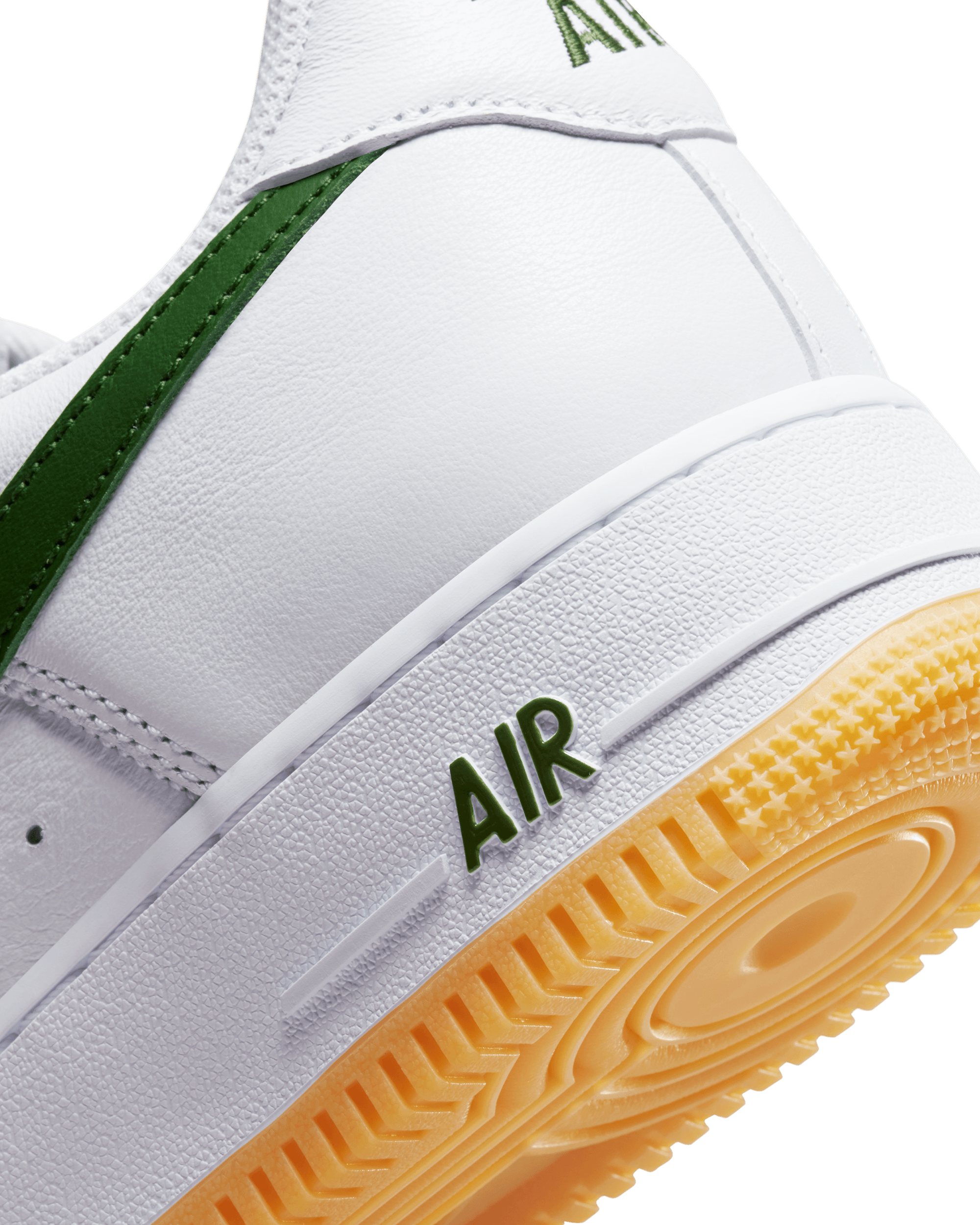 Air Force 1 Low Retro - White / Forest Green / Yellow Gum