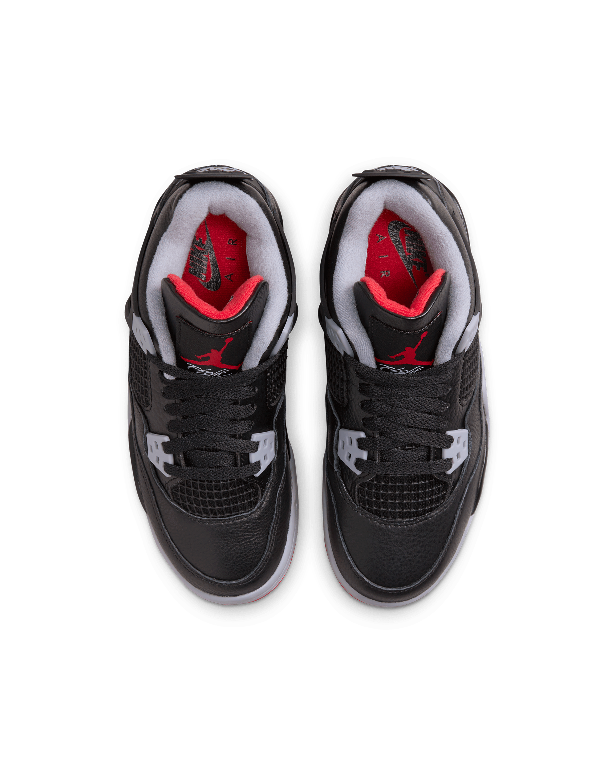 Air Jordan 4 Retro "Bred Reimagined" - Black / Fire Red / Grey / White