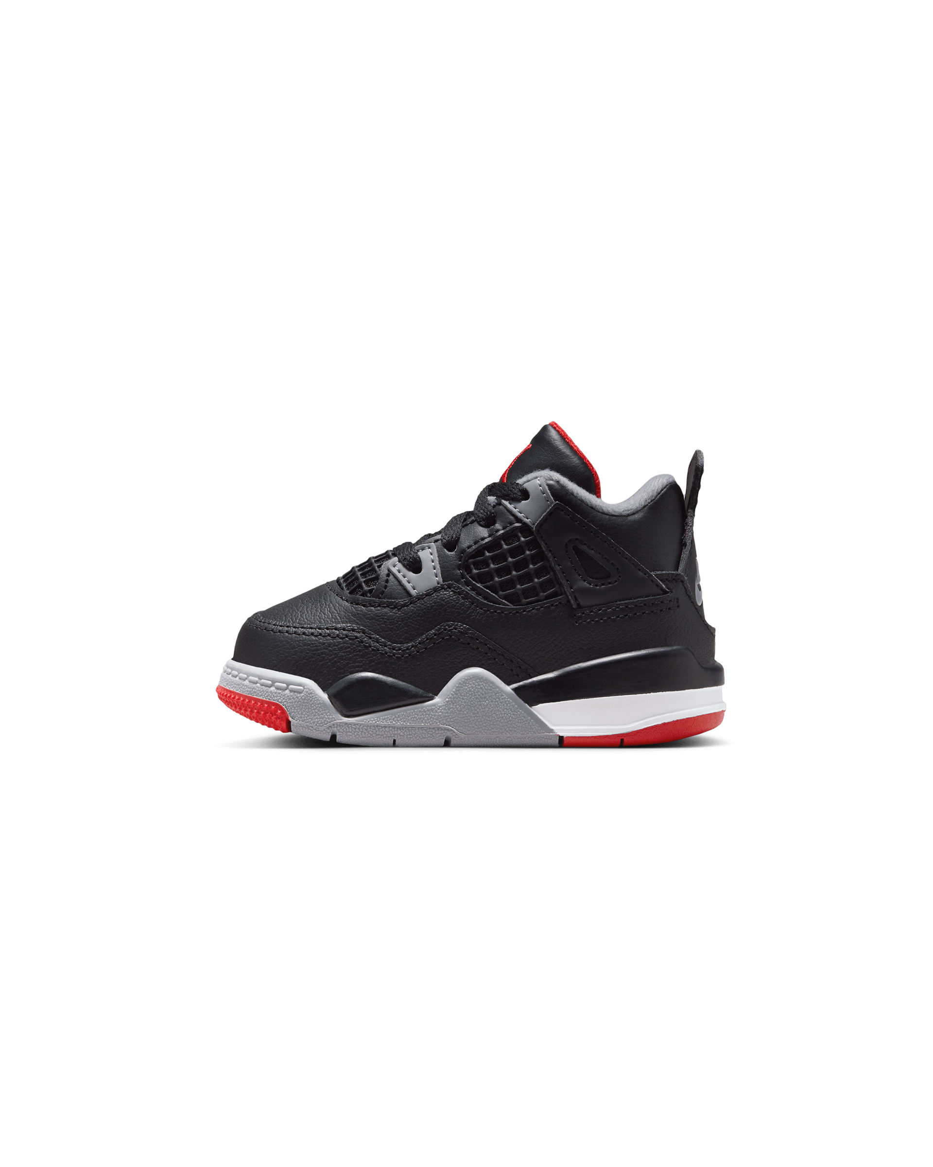 Jordan retro 4 black cement grey fire red hotsell