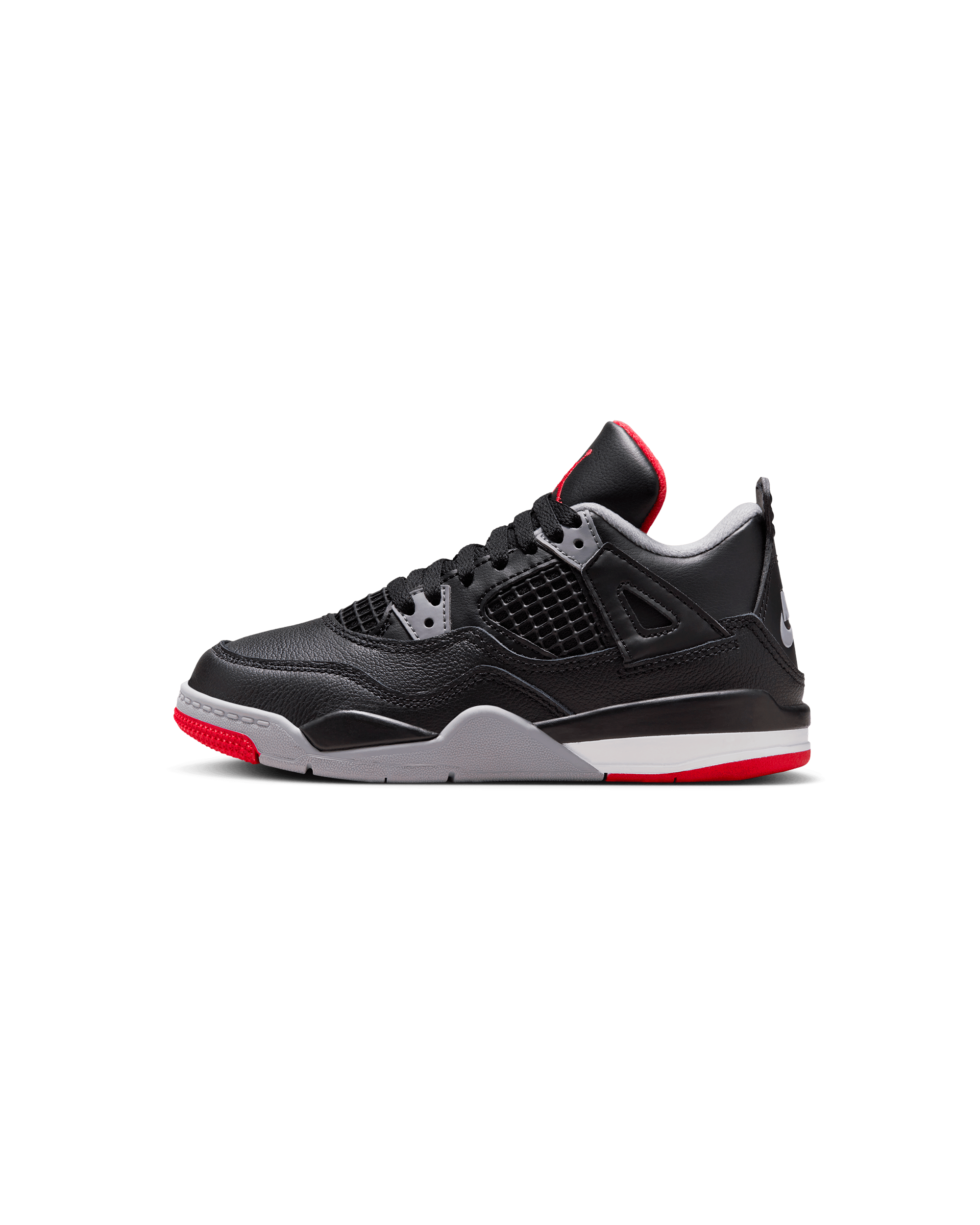 Air Jordan 4 Retro "Bred Reimagined" (PS) - Black / Fire Red / Grey / White