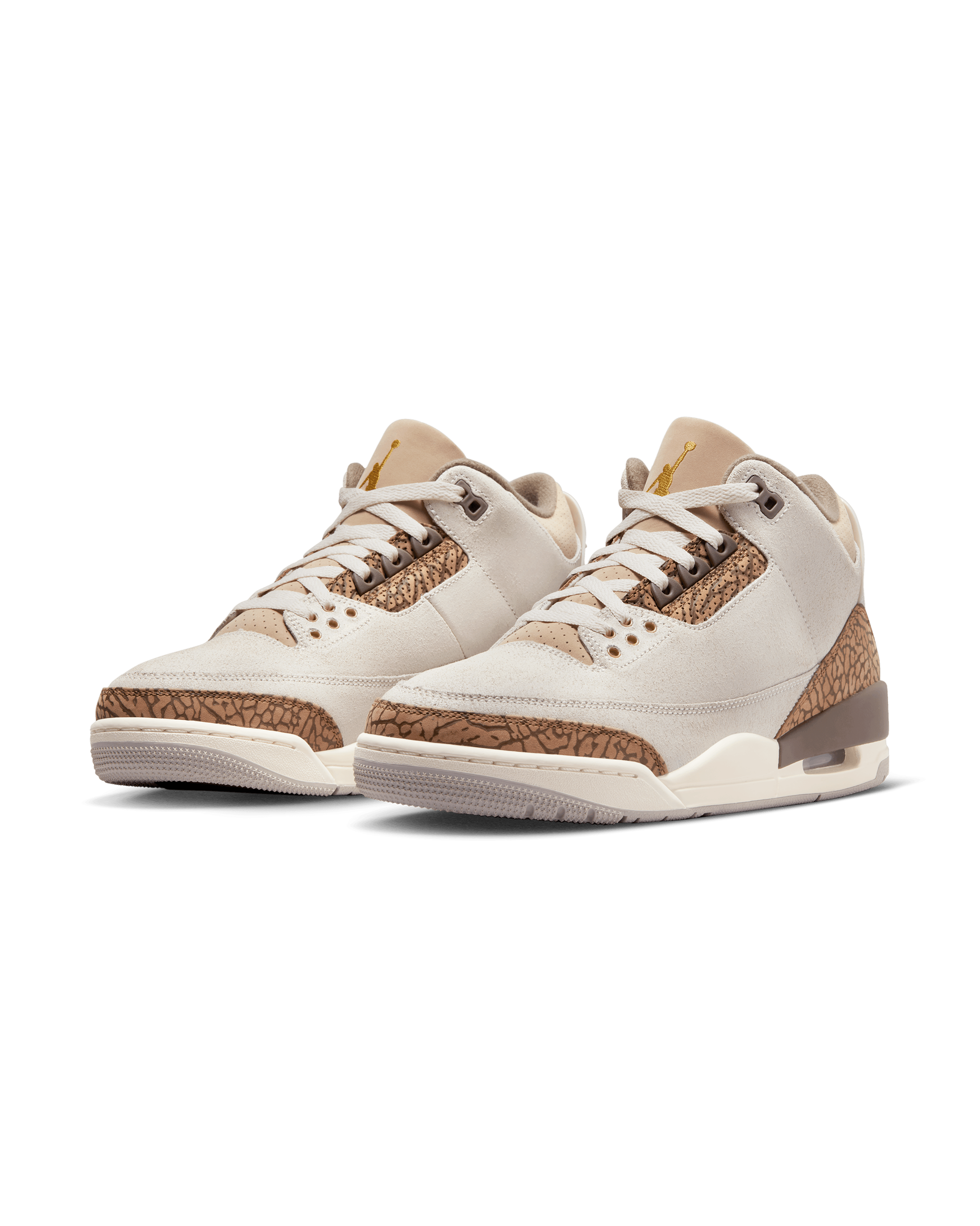 AIR JORDAN 3 RETRO - LIGHTT OREWOOD BROWN / METALLIC GOLD
