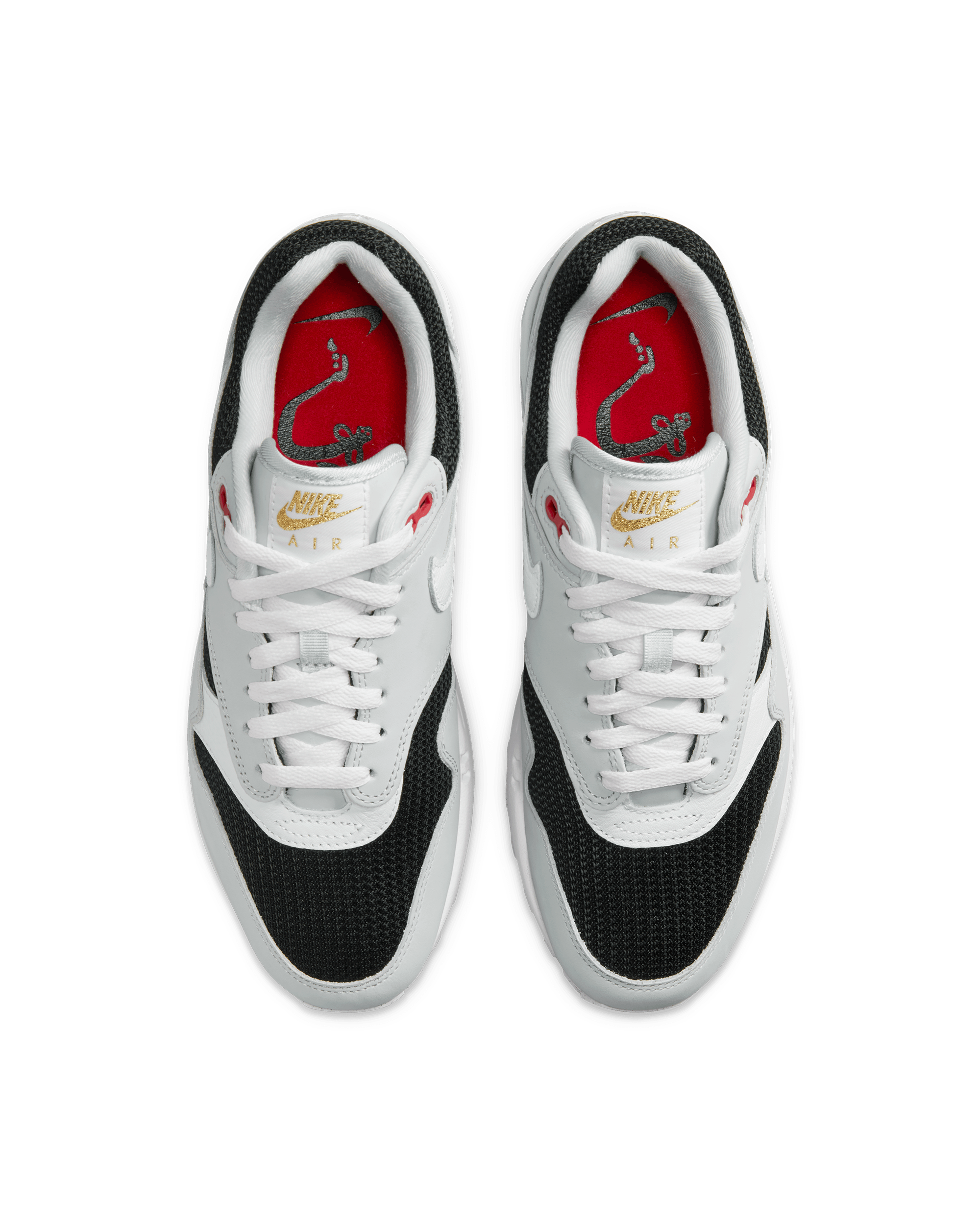 Air Max 1 Premium "Urawa" - Pure Platinum / White / Sports Red