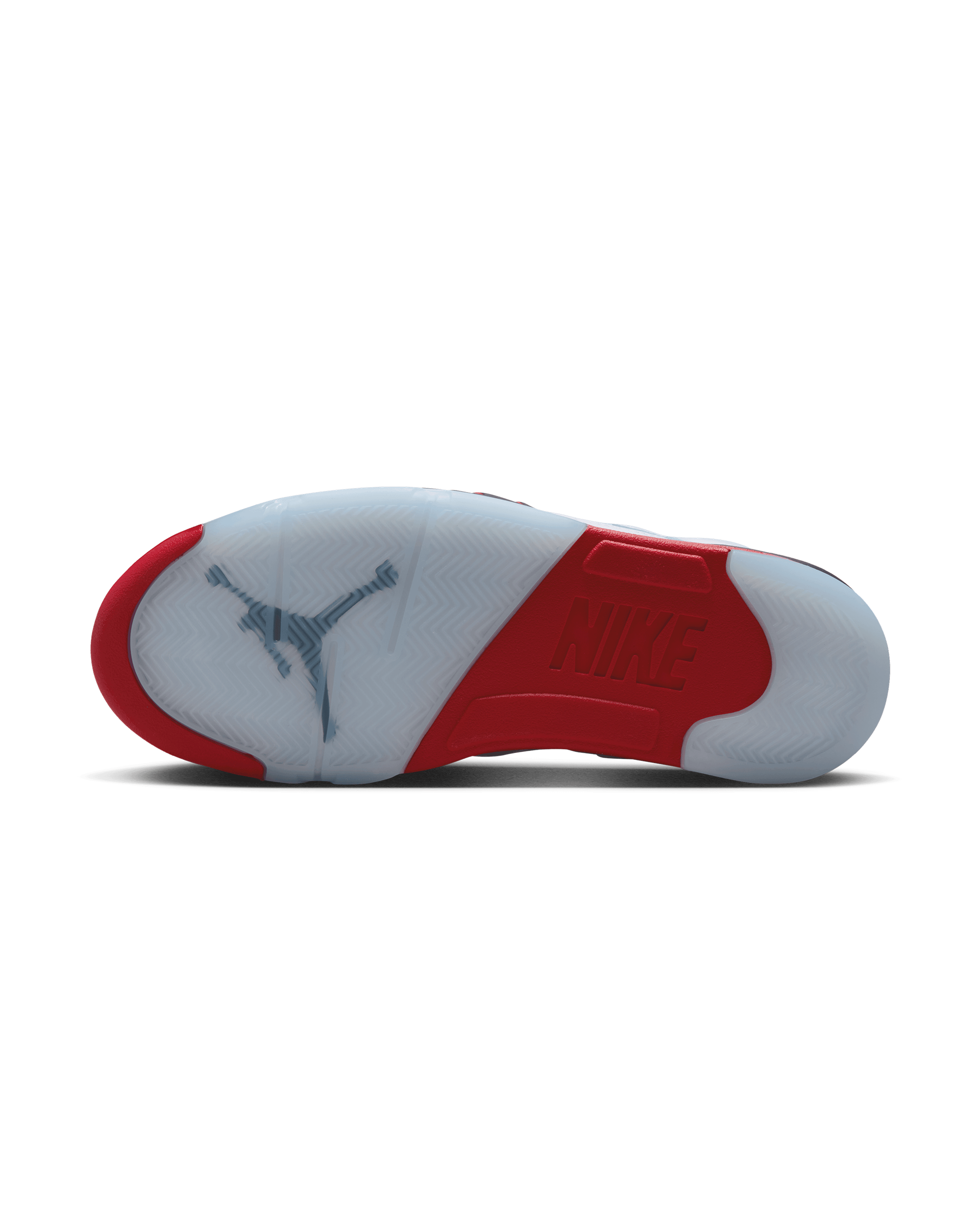 Air Jordan 5 Retro - White / Fire Red / Black